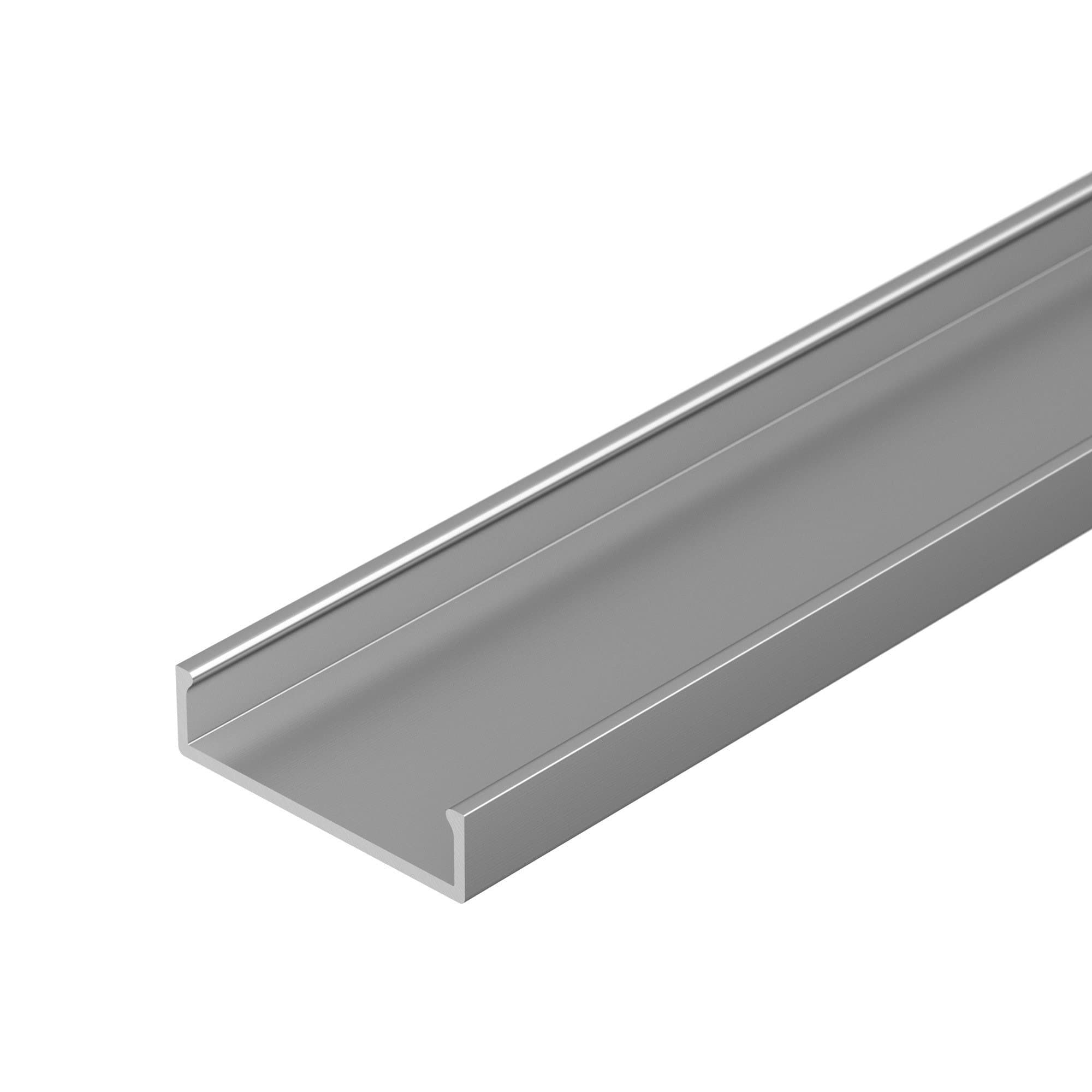 Arlight Профиль ARH-WIDE-B-H20-2000 ANOD (Алюминий) 016188 — миниатюра 3