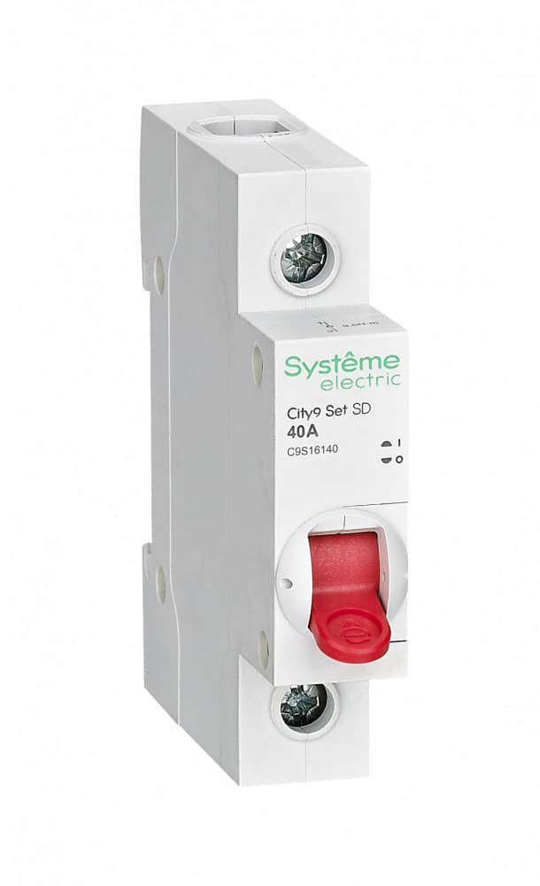 Systeme Electric City9 Set Выключатель нагрузки (ВН) 1P 40А 230В