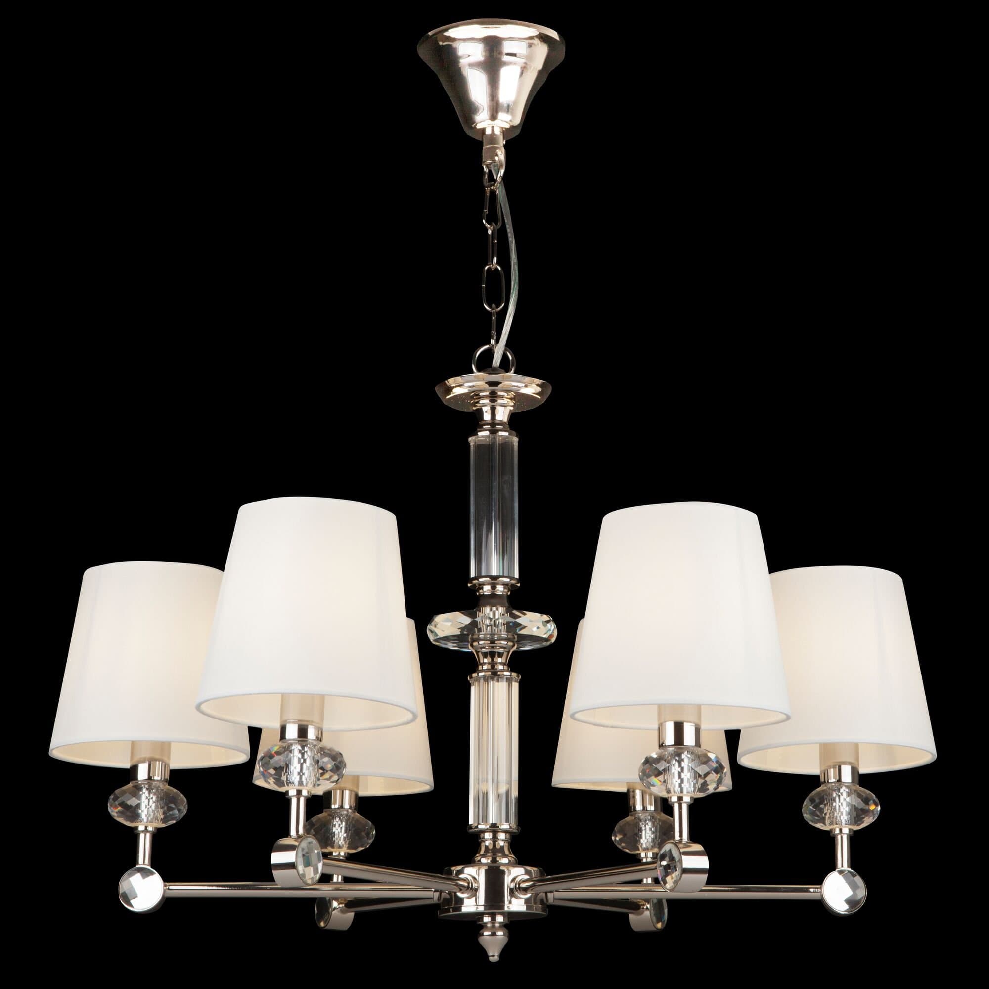 Maytoni Neoclassic Riverside Хром Люстра E14 40W MOD018PL-06CH — миниатюра 2