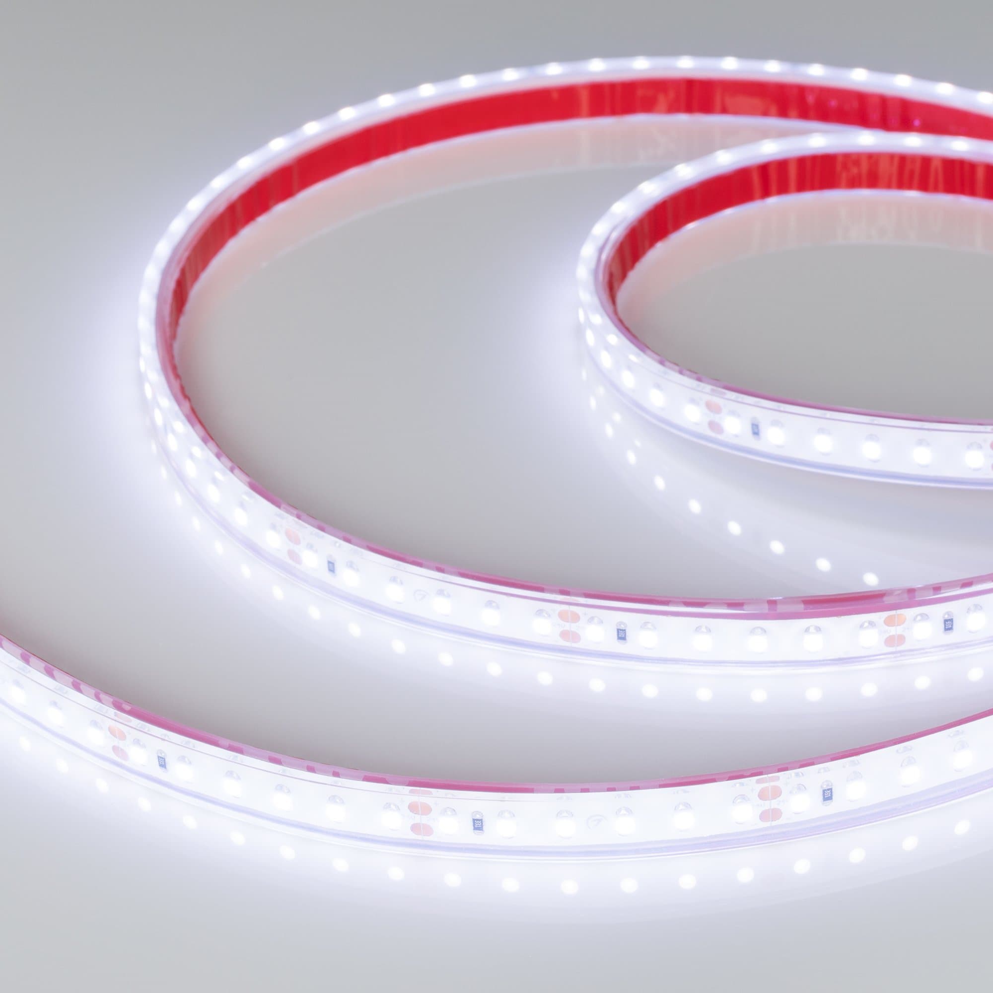 Arlight Светодиодная лента RTW 2-5000PGS 24V Cool 2x (3528, 600 LED, LUX) (9.6 Вт/м, IP67) 016835 — миниатюра 5