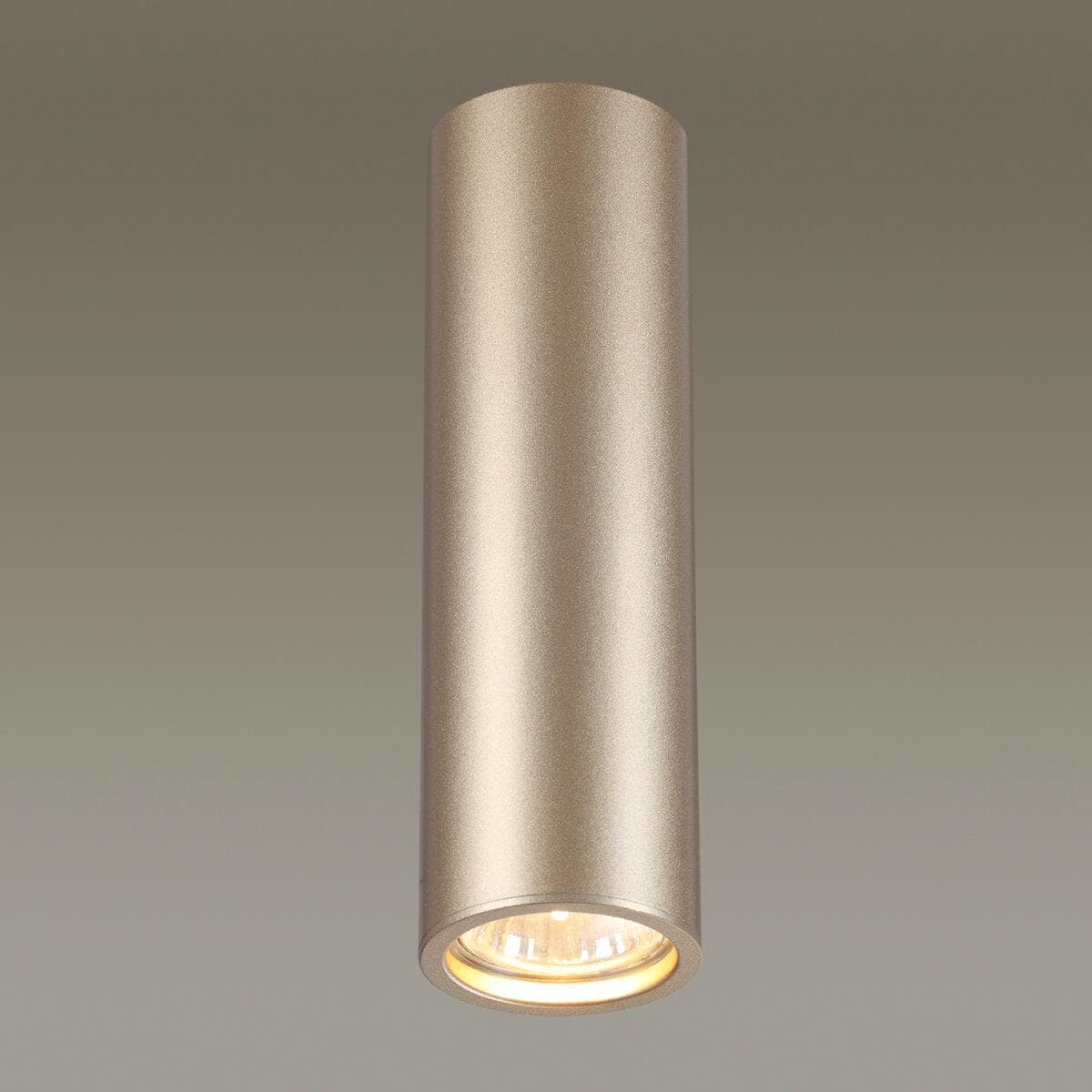 Odeon Light 3828/1C ODL19 подвесной/накладной Vincere золотистый /металл GU10 Х1 50Вт D60ХH200-1220 — миниатюра 2
