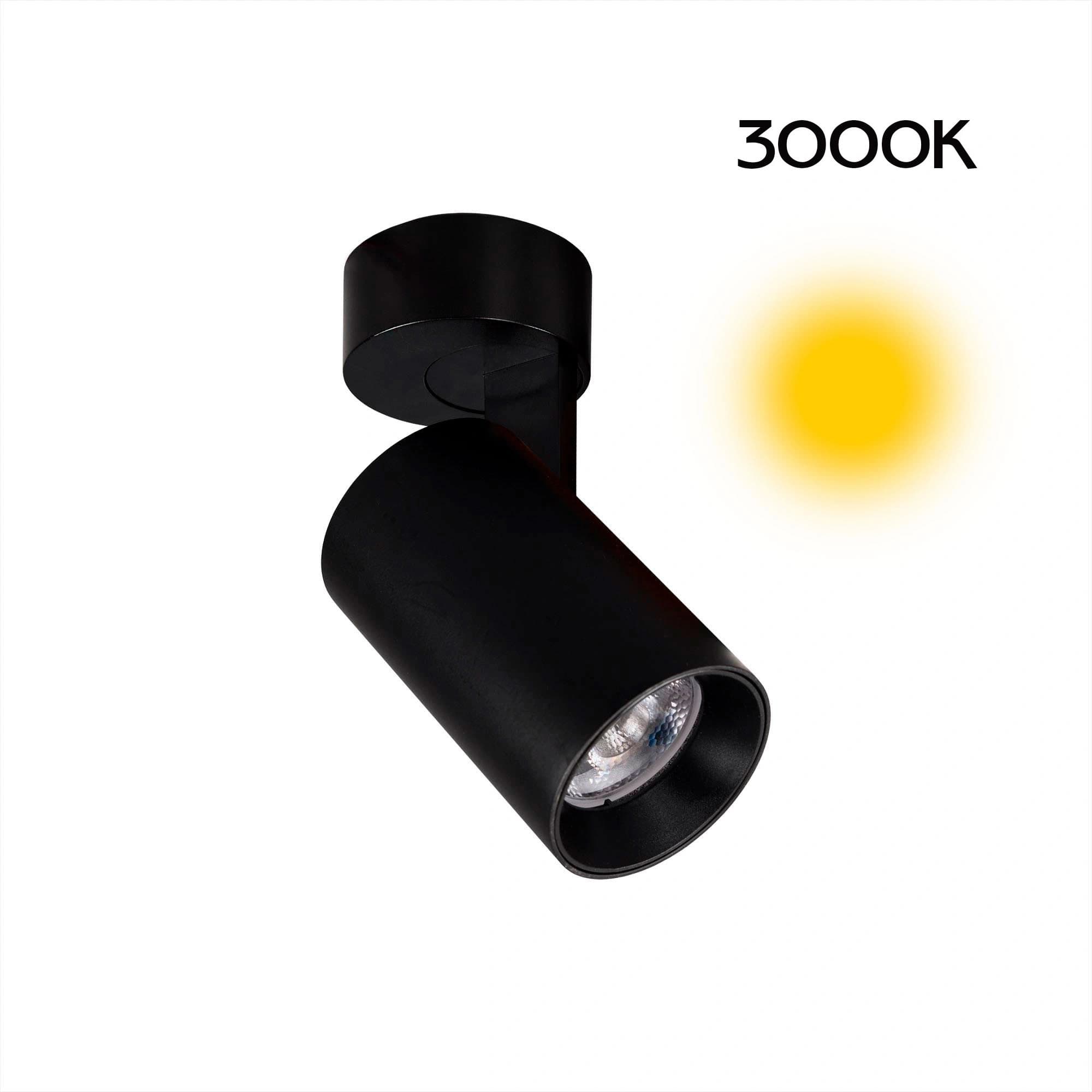 Citilux CL01B071 Тубус Черный Светильник Настенно-потолочный 7W*3000K — миниатюра 1