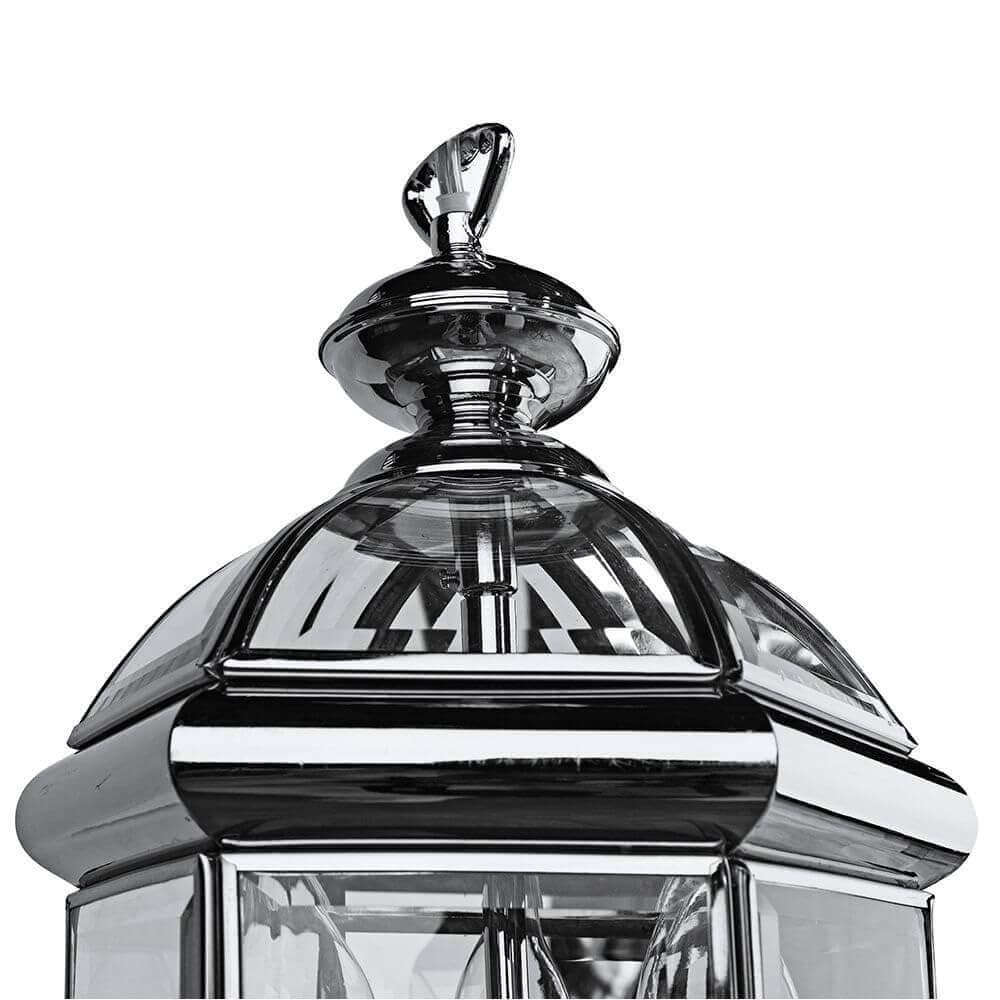 Arte Lamp Rimini Хром/Прозрачный Светильник подвесной 60W E14 A6505SP-3CC — миниатюра 5