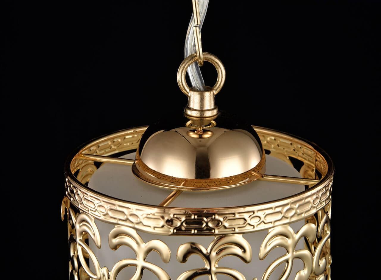 Freya Classic Teofilo Золото Подвесной светильник E27 60W FR2200-PL-01-G — миниатюра 7