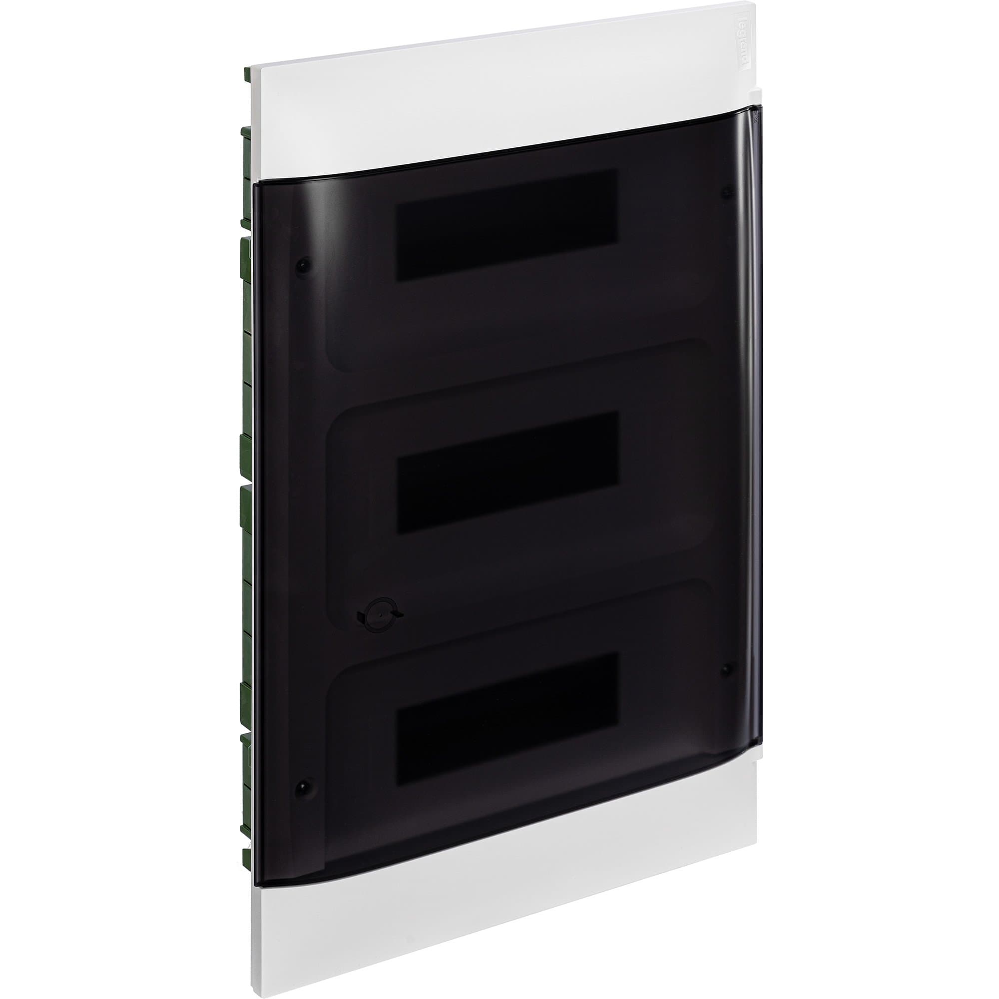 Legrand Practibox S Пластиковый щиток Встраиваемый (в полые стены) 3X12 Дымчатая дверь 135573 — миниатюра 4