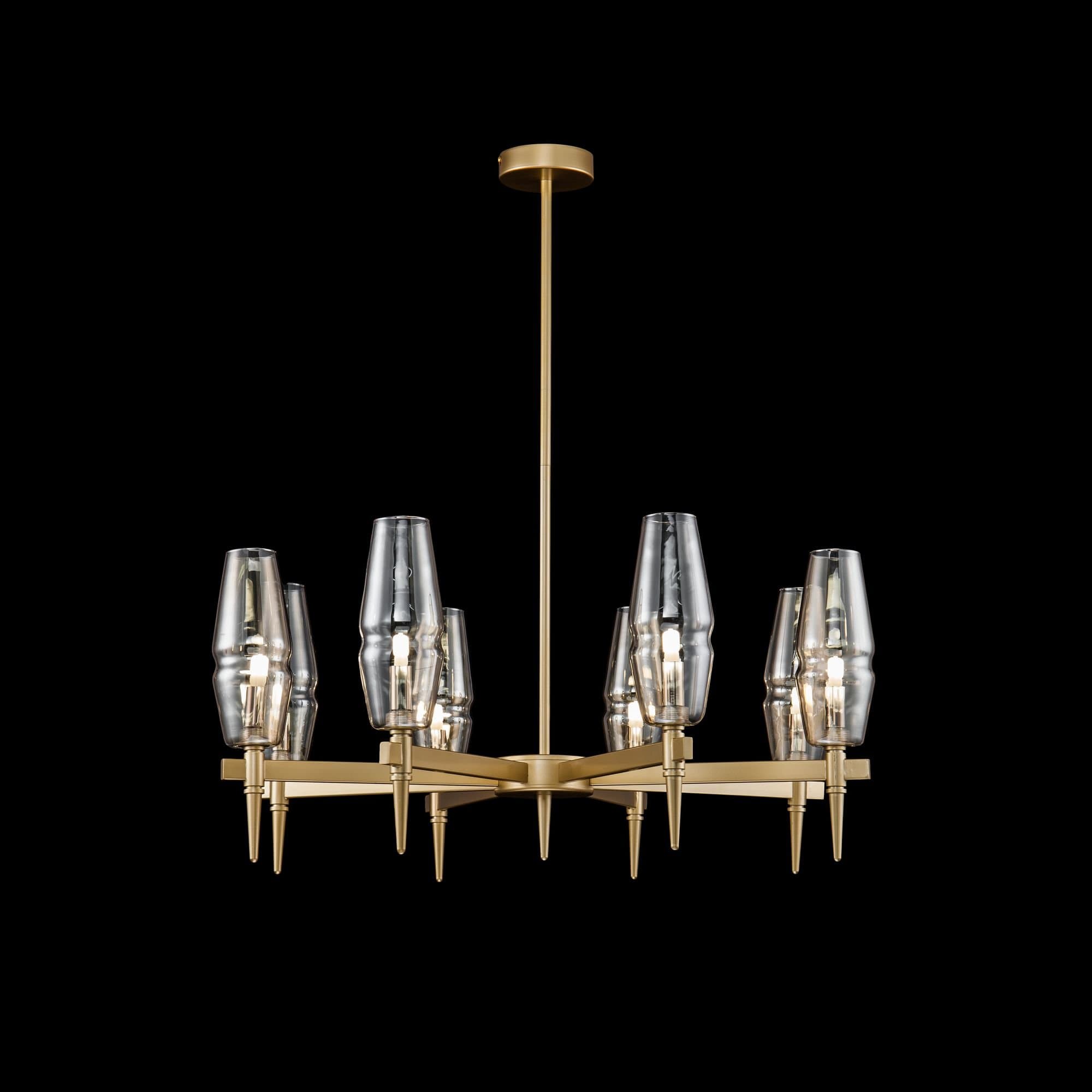 Maytoni House Lita Матовое Золото Люстра G9 28W H002PL-08G — миниатюра 2