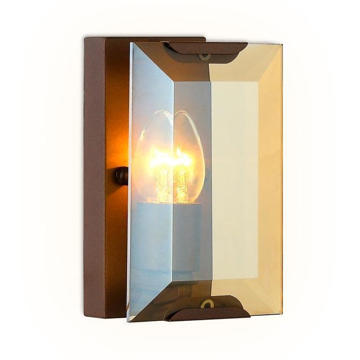 Ambrella Настенный светильник TR5158 CF/TI кофе/янтарь E14/1 max 40W 210*130*100 — миниатюра 1