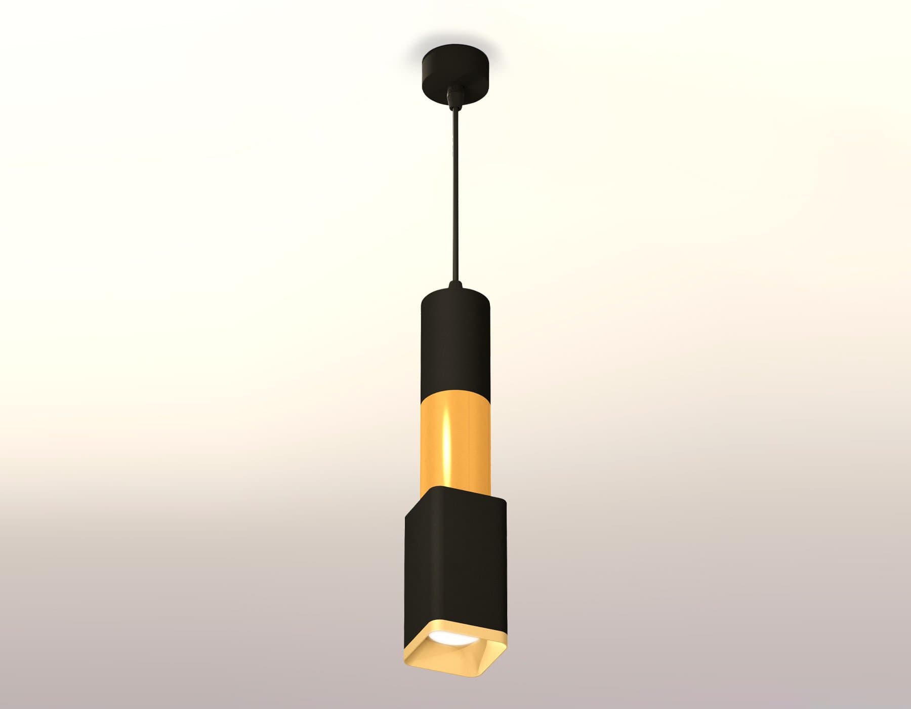 Ambrella Комплект подвесного светильника XP7821015 SBK/SGD черный песок/золото песок MR16 GU5.3 (A2302, C6323, A2010, C6327, A2010, C7821, N7704) — миниатюра 2