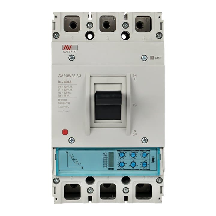 EKF Averes Автоматический выключатель AV POWER-3/3 400А 100kA ETU2.0 — миниатюра 2