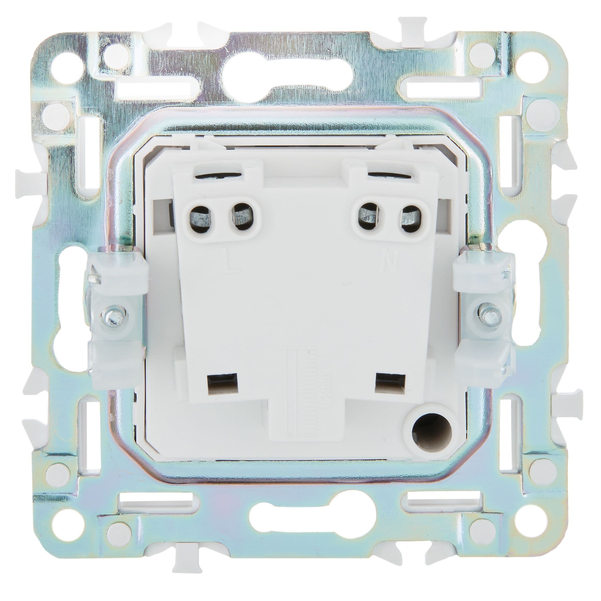 IEK SKANDY Песочный Розетка б/з 10А SK-R02Sa — миниатюра 3