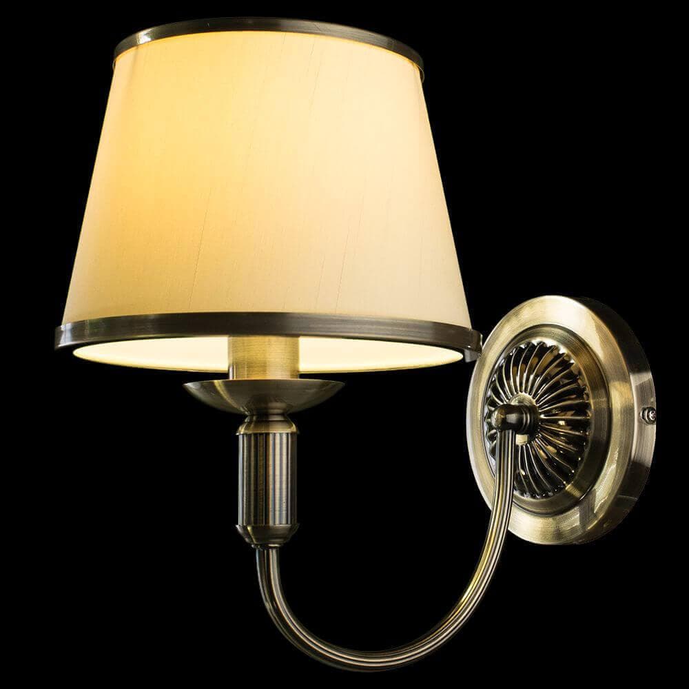 Arte Lamp Alice Бронза/Бежевый Бра 60W E14 A3579AP-1AB — миниатюра 4