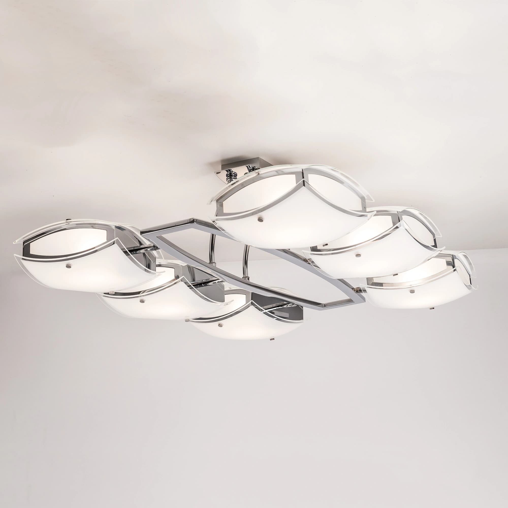 Citilux CL161161 Берген Хром Светильник  Люстра — миниатюра 2