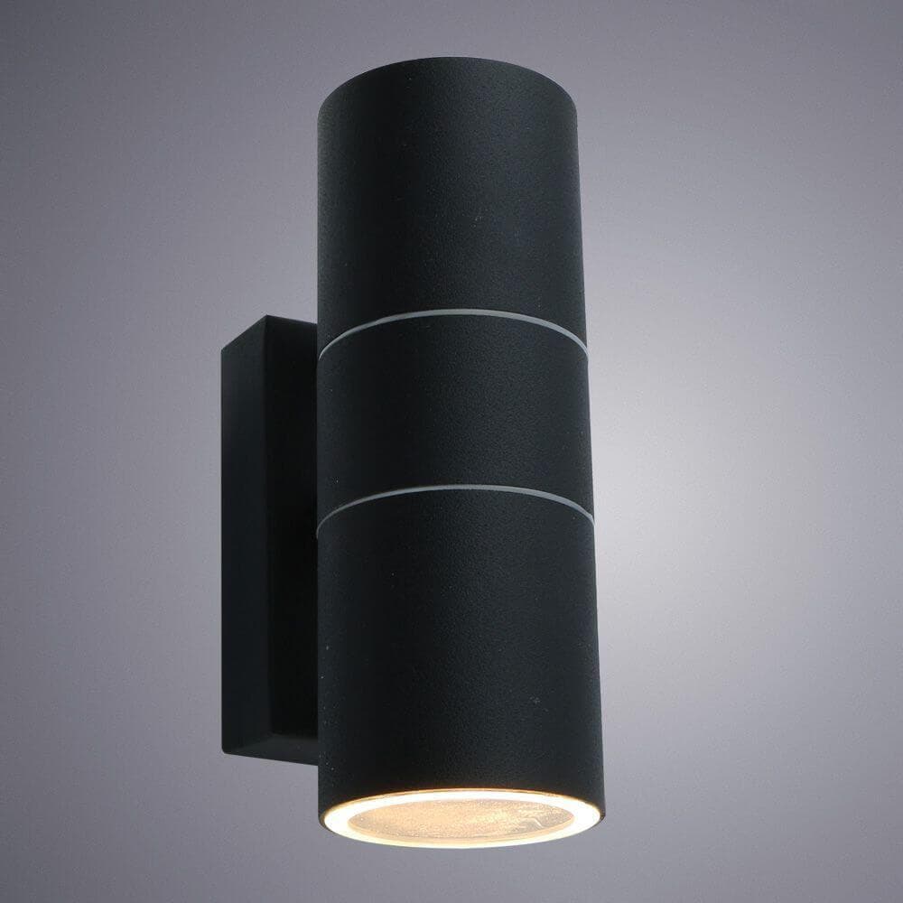 Arte Lamp Mistero Светильник уличный настенный 50W 2хGU10 A3302AL-2BK — миниатюра 2