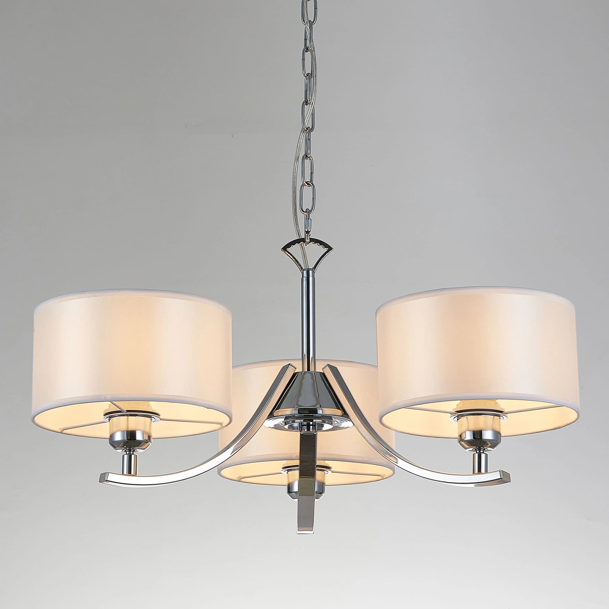 Citilux CL466130 Эвита Хром+Белый Люстра — миниатюра 2
