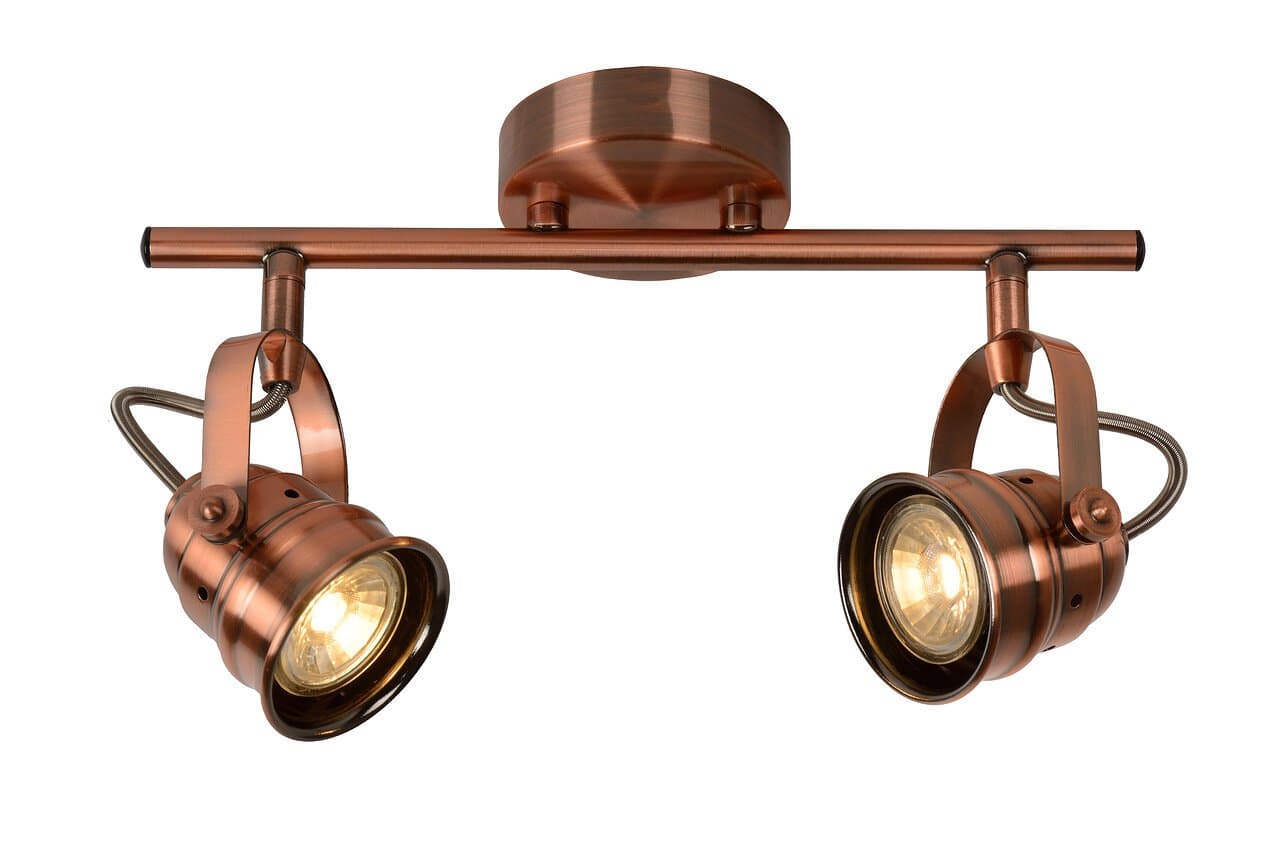 Lucide Cigal Классика Алюминий Спот GU10/LED 5W 77974/10/17 — миниатюра 2