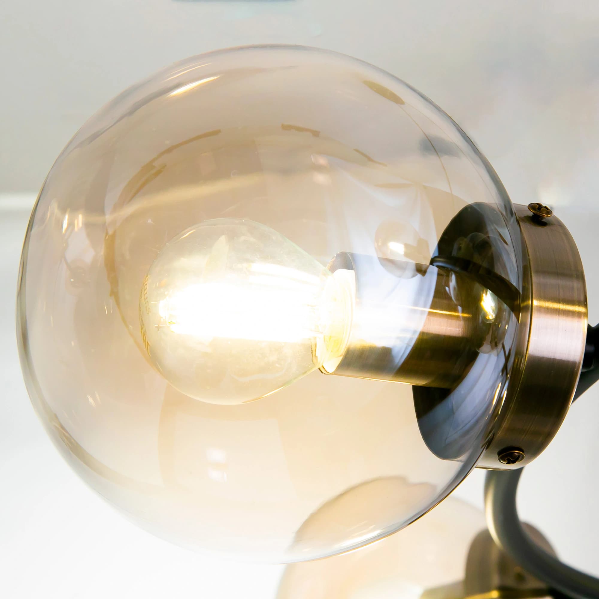 Citilux CL105195 Люстра Планета Черн+Дымч. — миниатюра 5