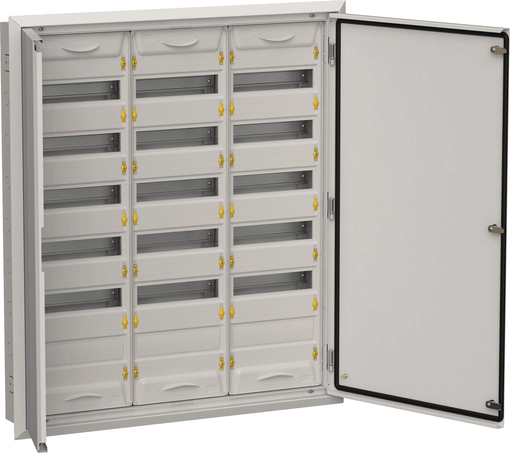 TITAN 5 Корпус мет. ЩРв-216 (3х72) 1005х885х130 IP31 сер IEK