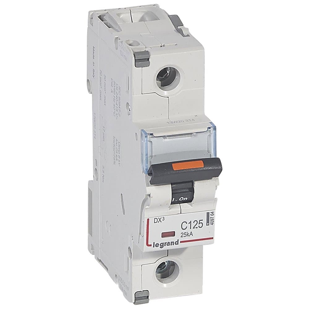 Legrand DX3 Автоматический выключатель 1P C125 25кА 409764
