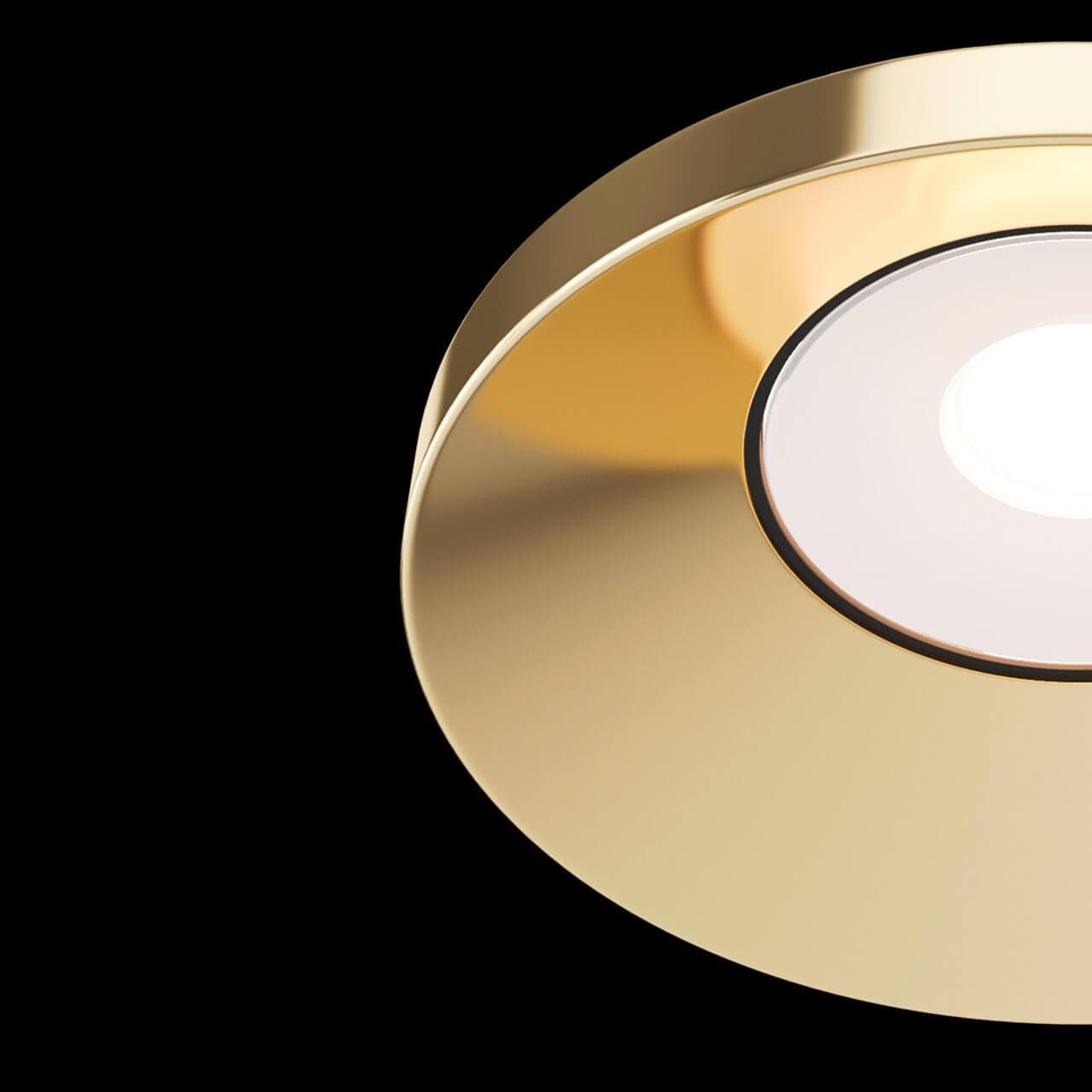 Maytoni Downlight Встраиваемый светильник Золото DL040-L10G4K — миниатюра 10