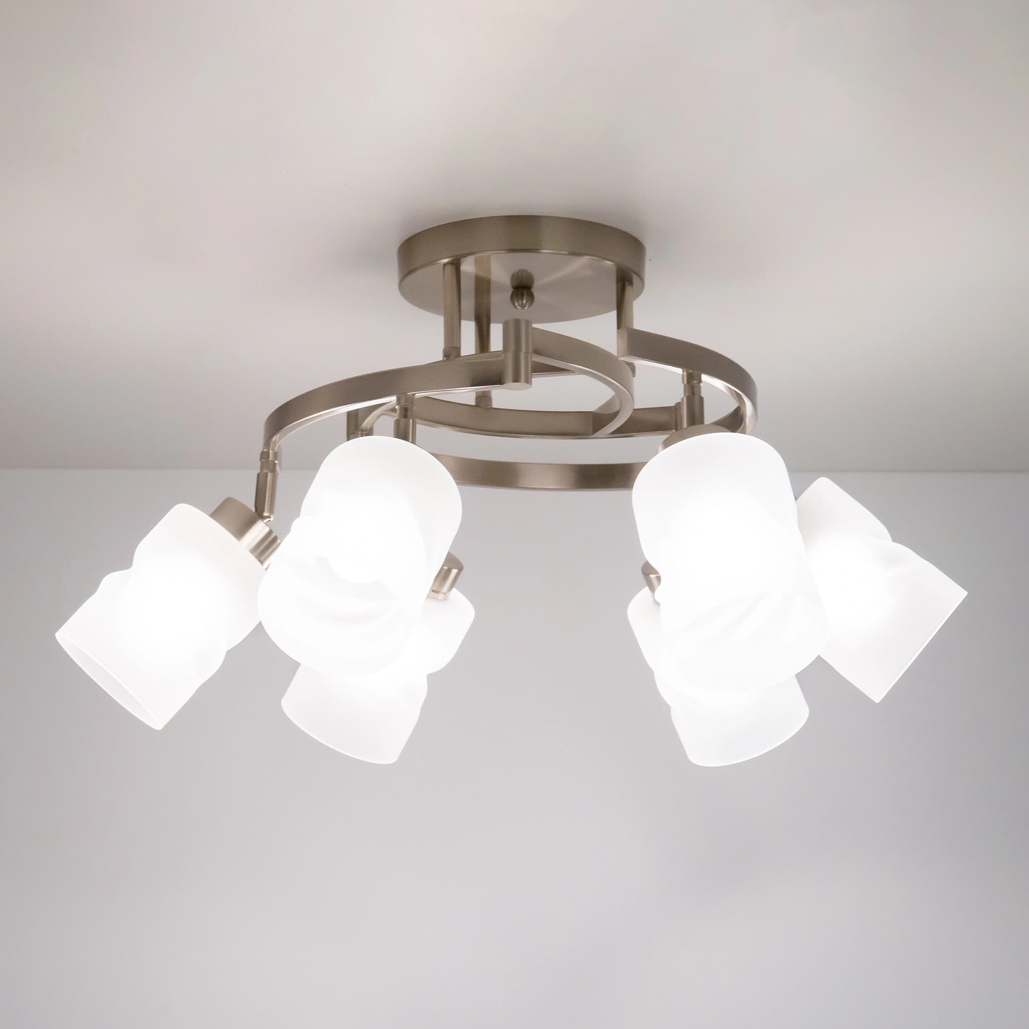 Citilux CL125162 Астро Хром Мат. Люстра — миниатюра 6