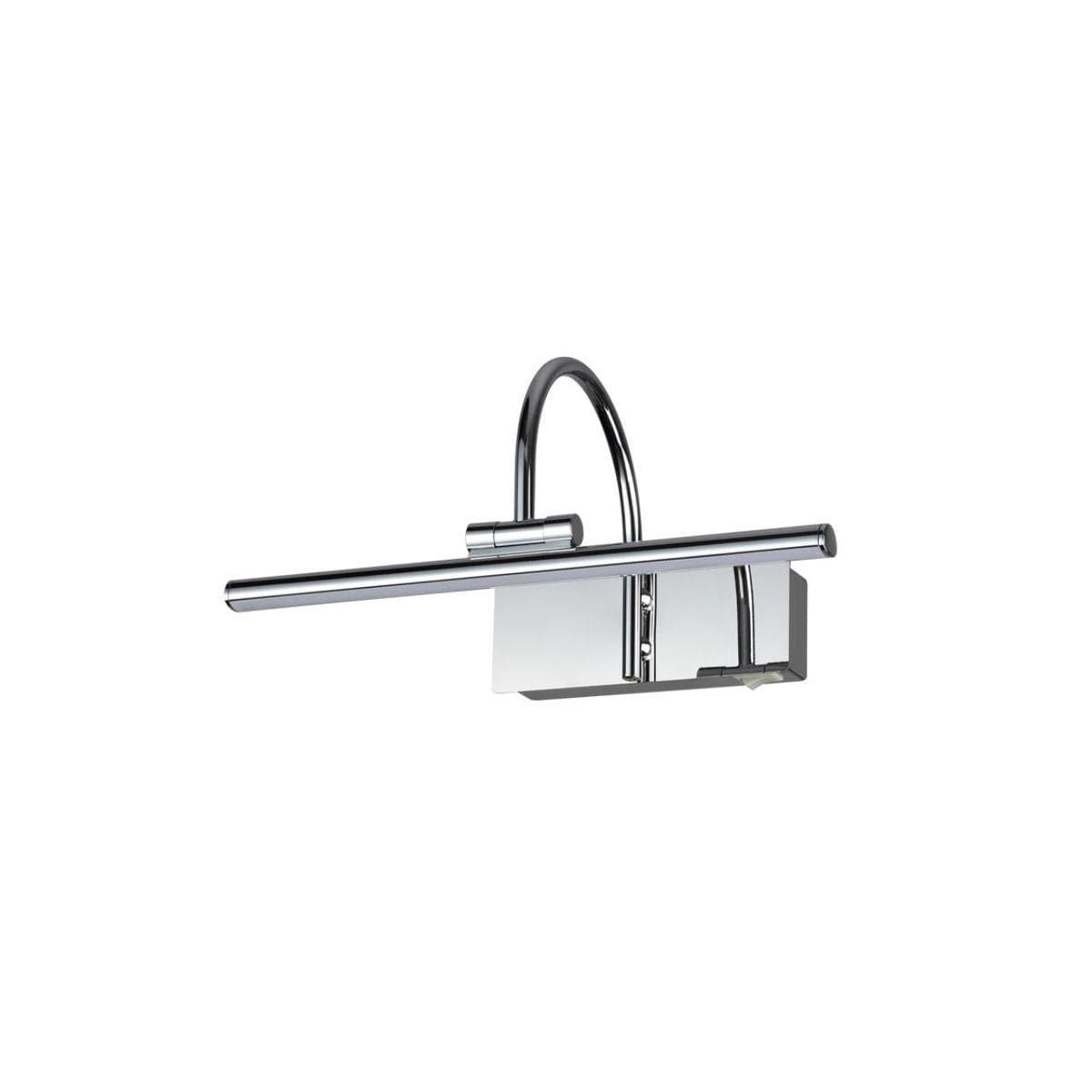 Odeon Light 4910/5WL WALLI ODL22 543 хром/металл/акрил Подсветка для картин с выкл. LED 5W 4000К 300Лм GEBA — миниатюра 1