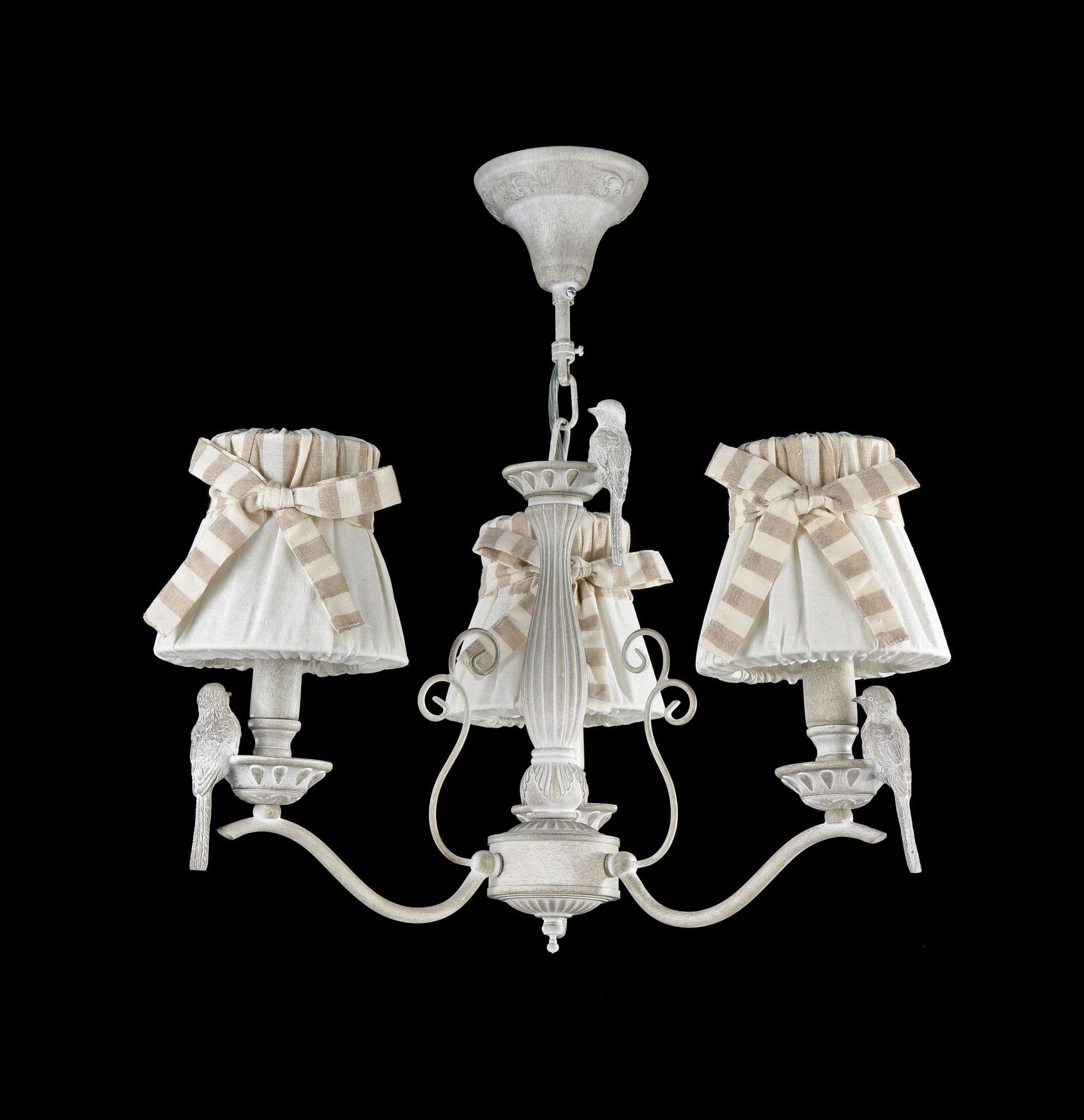 Maytoni Elegant Bird Белый Антик Люстра 3xE14 40W ARM013-03-W — миниатюра 4