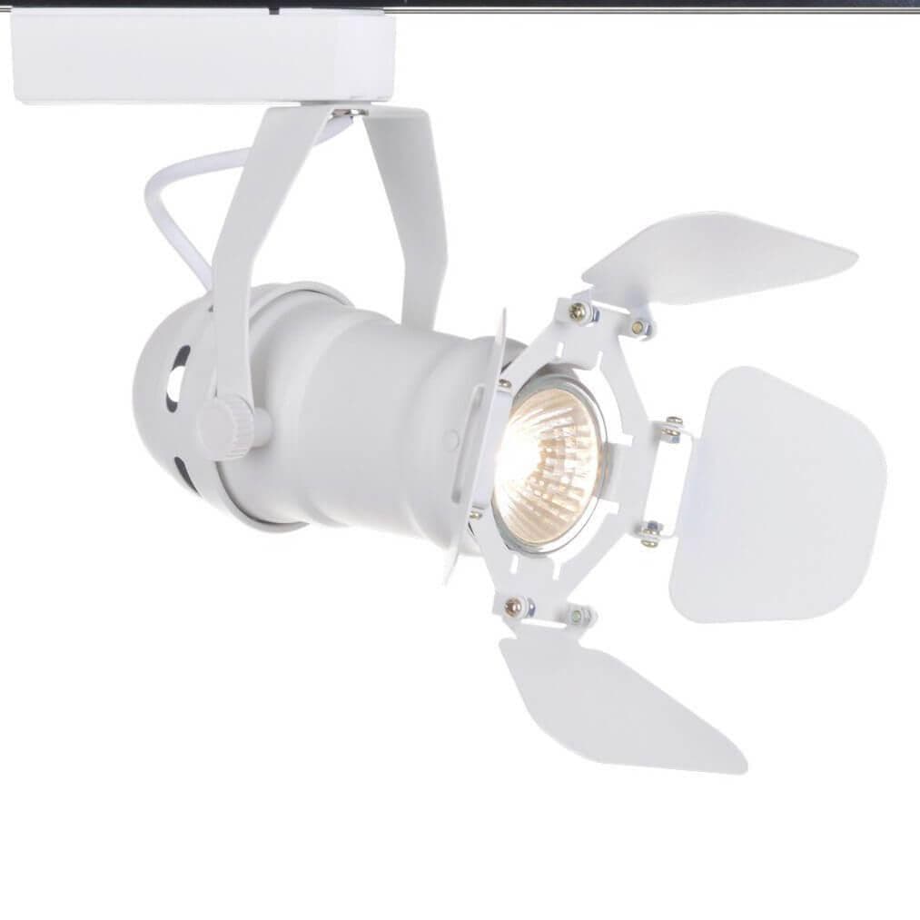 Arte Lamp Track Lights Белый Светильник трековый 1x50W 1xGU10 A5319PL-1WH — миниатюра 3