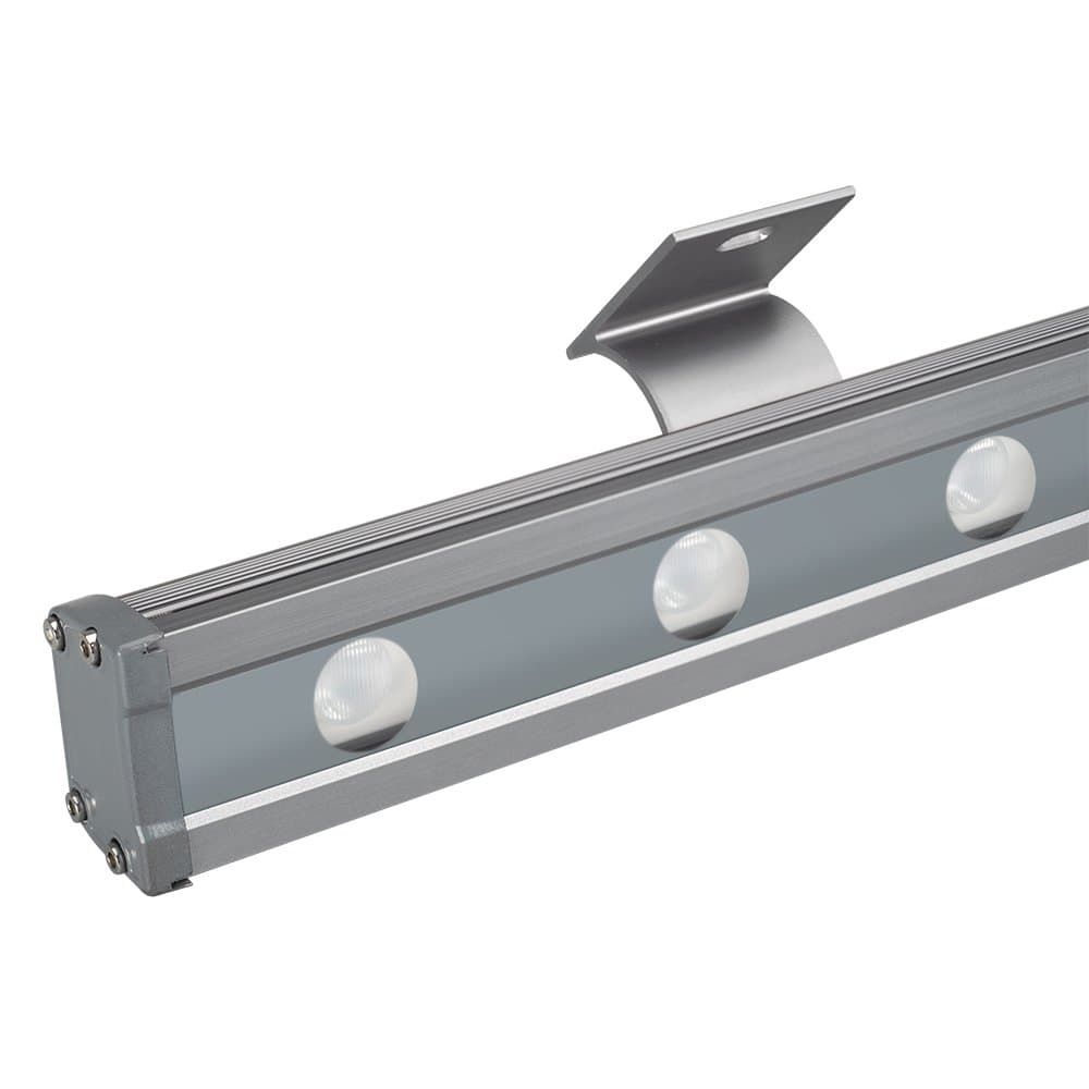 Arlight Светодиодный прожектор AR-LINE-1000L-48W-24V RGB-Warm3000 (Grey, 15x45 deg, DMX512) (Закрытый) 027958 — миниатюра 2