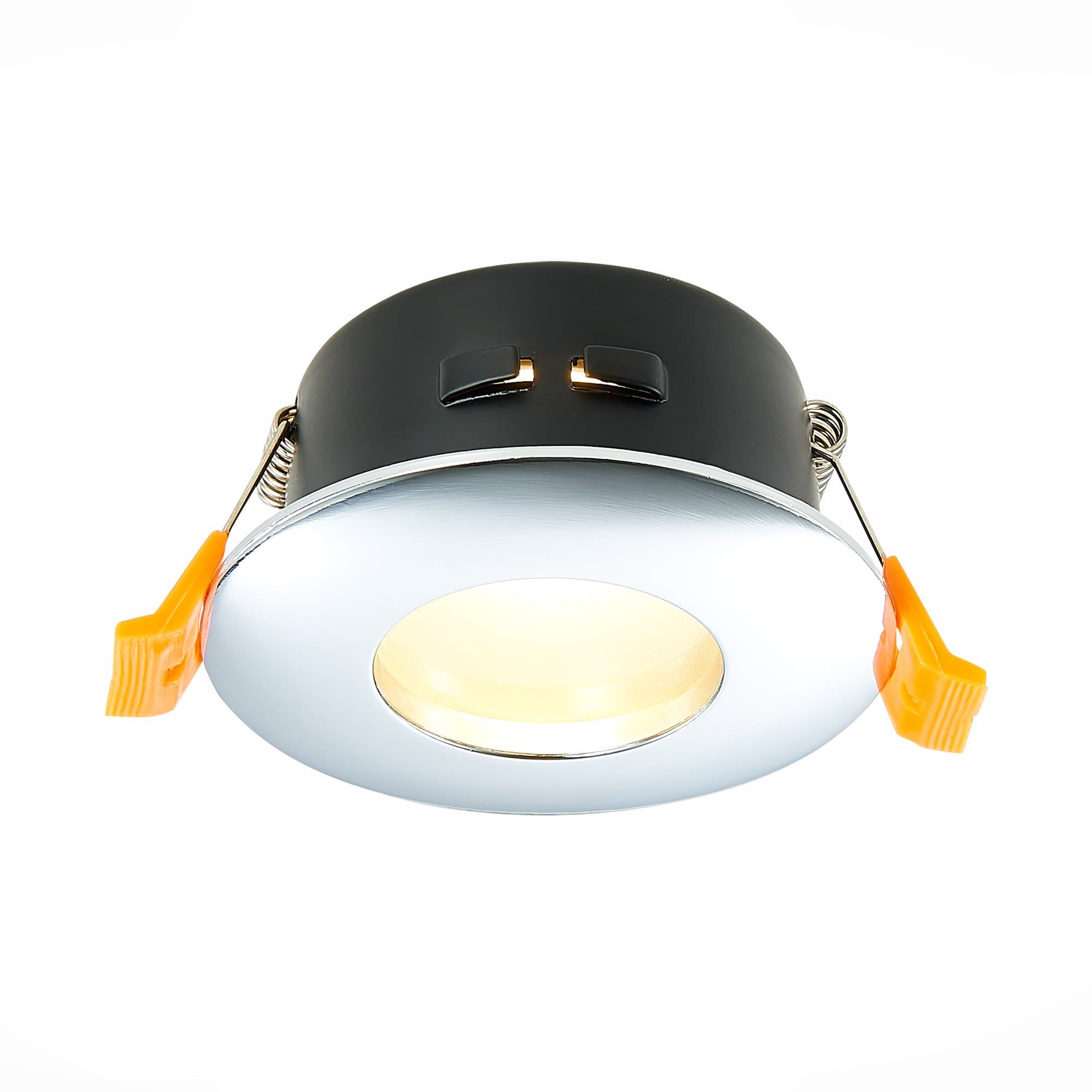 ST LUCE ST213.108.01 Св-к встр. Хром GU10 1*50W IP44 L84xW84xH50 220V Без ламп