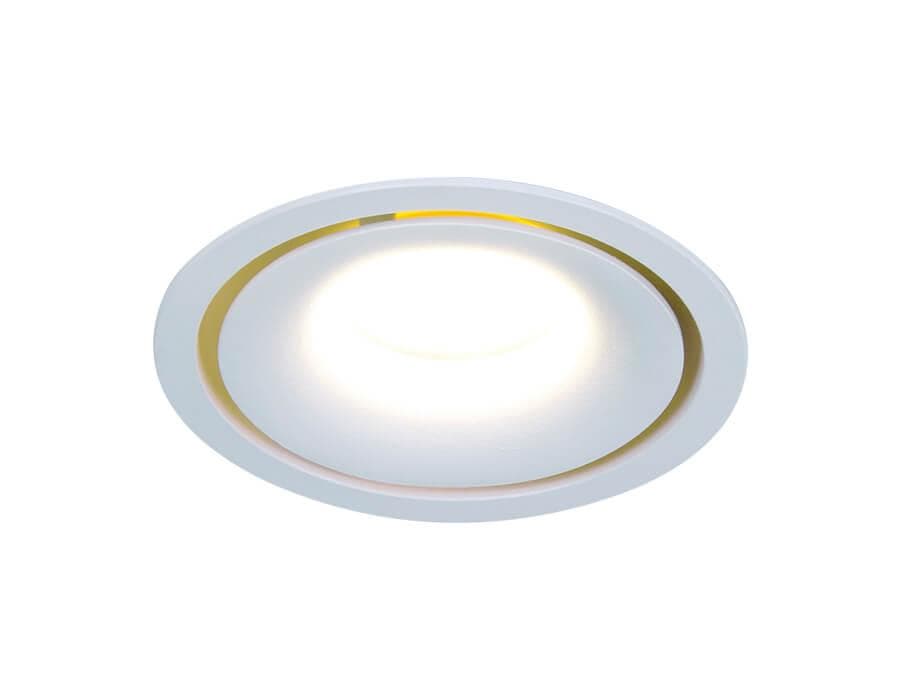 Ambrella Встраиваемый точечный светильник TN120 WH/S белый/песок GU5.3 D100*30 — миниатюра 4