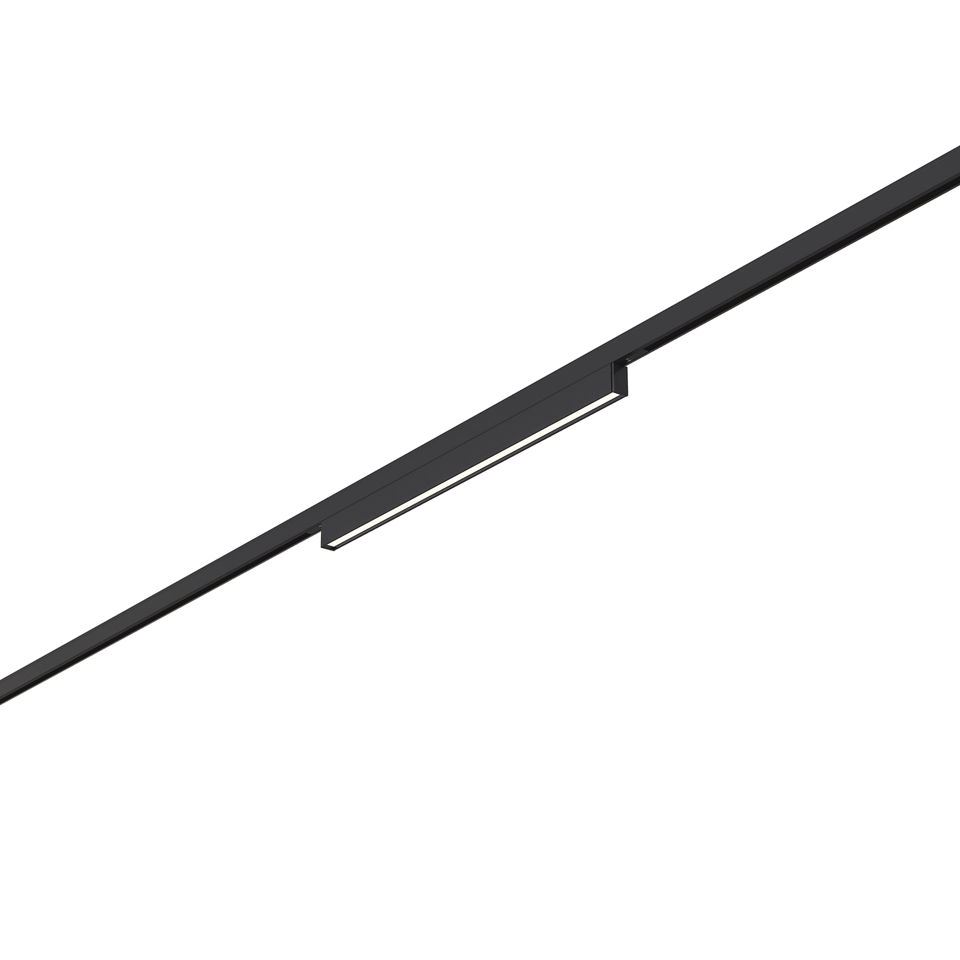 ST LUCE ST665.436.08 Магнитный трековый светильник Черный LED 1*8W 3000K 250Lm Ra>80 100° IP20 L300xW10xH18 24V