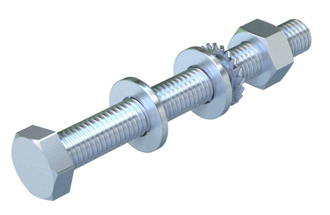 OBO Bettermann Комплект Болт+Шайба+Гайка M10x90 мм 6418252