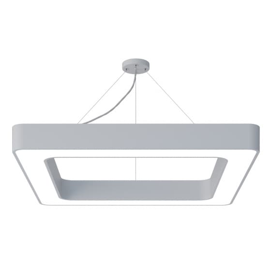Светильник светодиодный Geometria ЭРА Quadro SPO-177-W-40K-060-LM 60Вт 4000К 4000Лм IP40 800*800*8