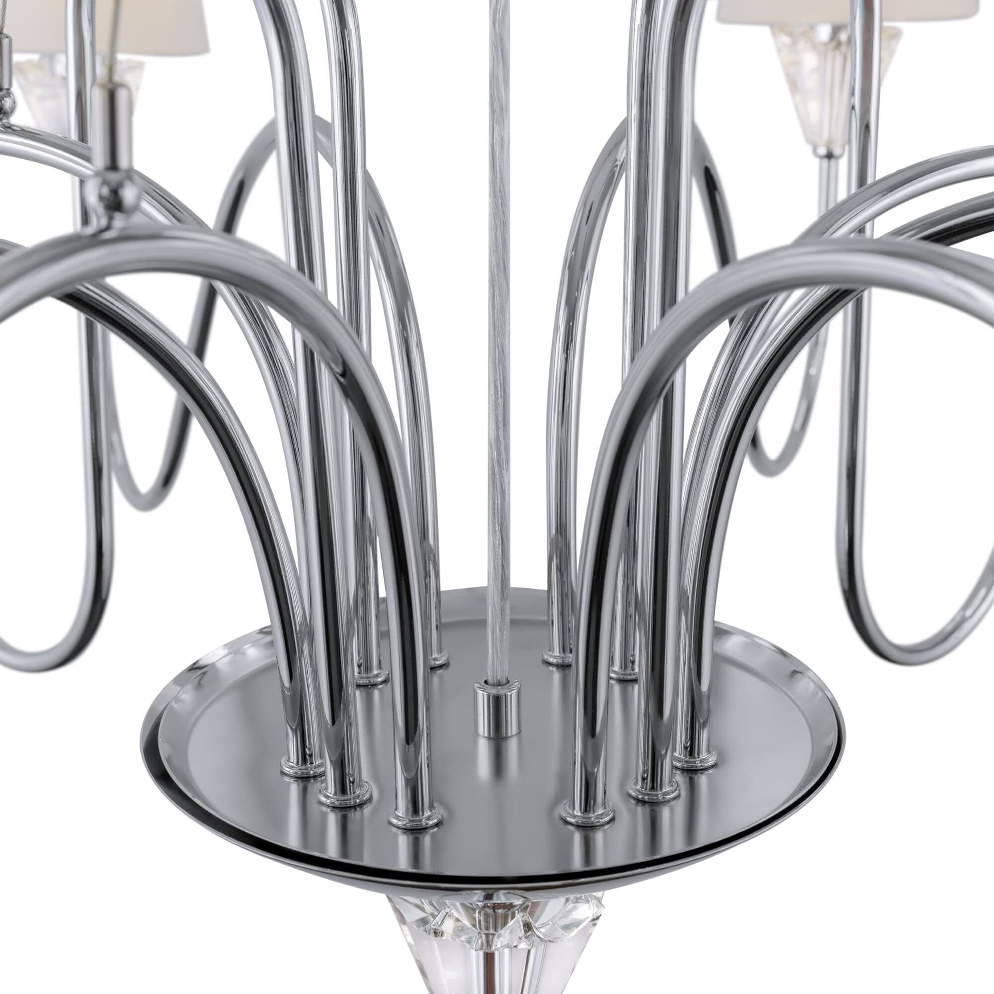 Maytoni Modern Florero Хром Люстра MOD078PL-12CH — миниатюра 3