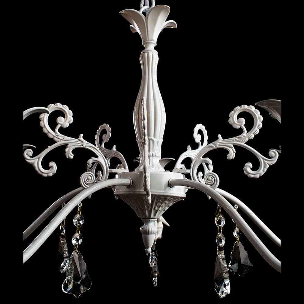 Arte Lamp Angelina Белая Люстра 40W E14 A5349LM-5WH — миниатюра 5