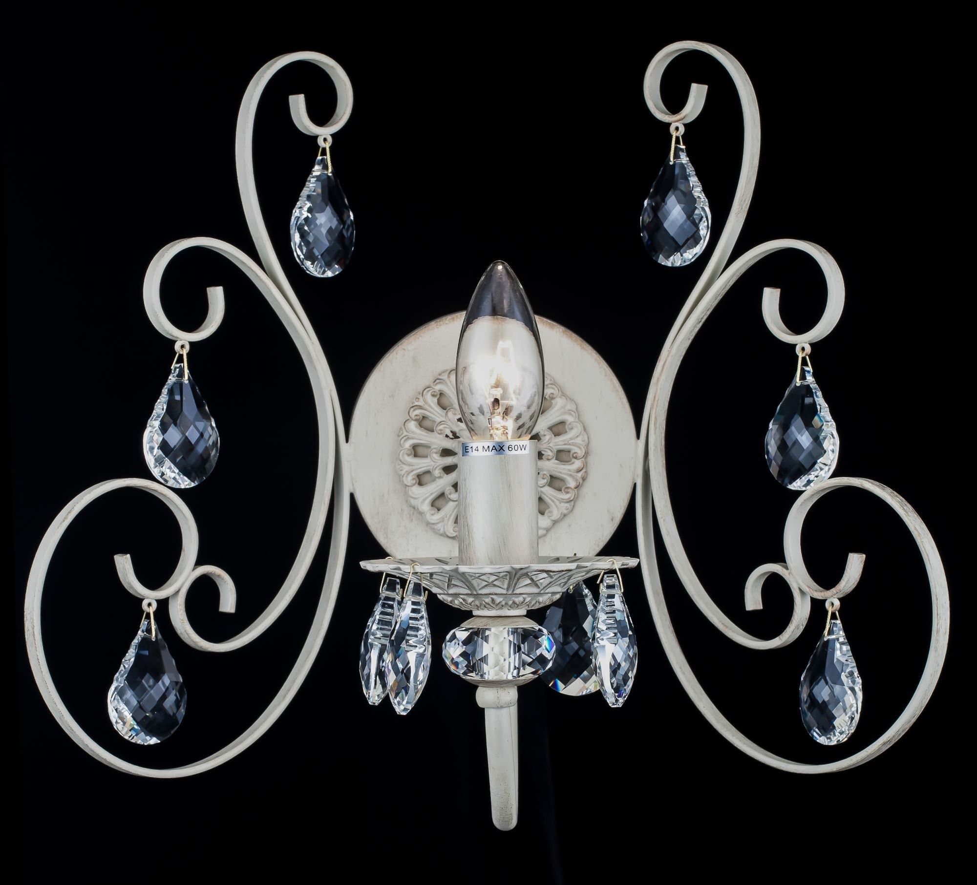 Maytoni Elegant Princess Кремовый с Золотом Бра 1xE14 60W ARM271-01-R — миниатюра 5