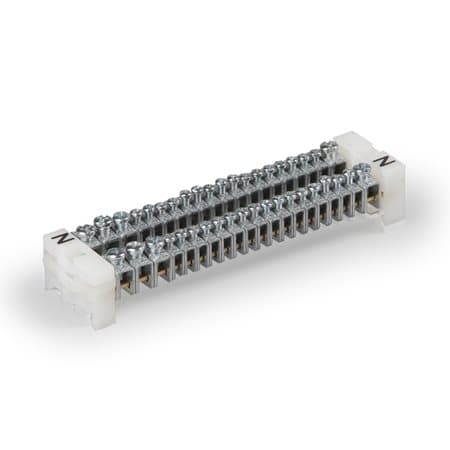 ENSTO Шина нулевая N, Cu 2 x (4 x 16 мм² + 16 x 6 мм²), 500 В KNA4.120