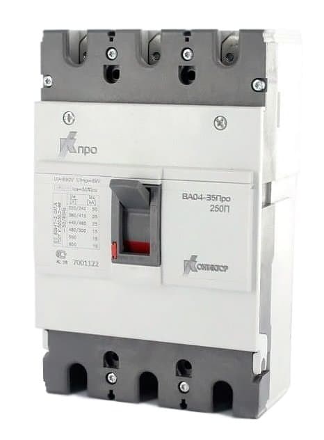 Контактор (Legrand) ВА04-35 Про, 3Р, 250А Icu-25kA (250П) — миниатюра 2