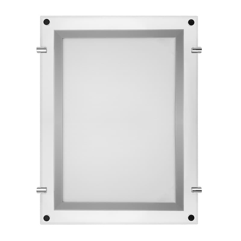 Бескаркасная подвесная односторонняя световая панель Постер Crystalline Round LED ø 700, 18 Вт Rexant 670-1278