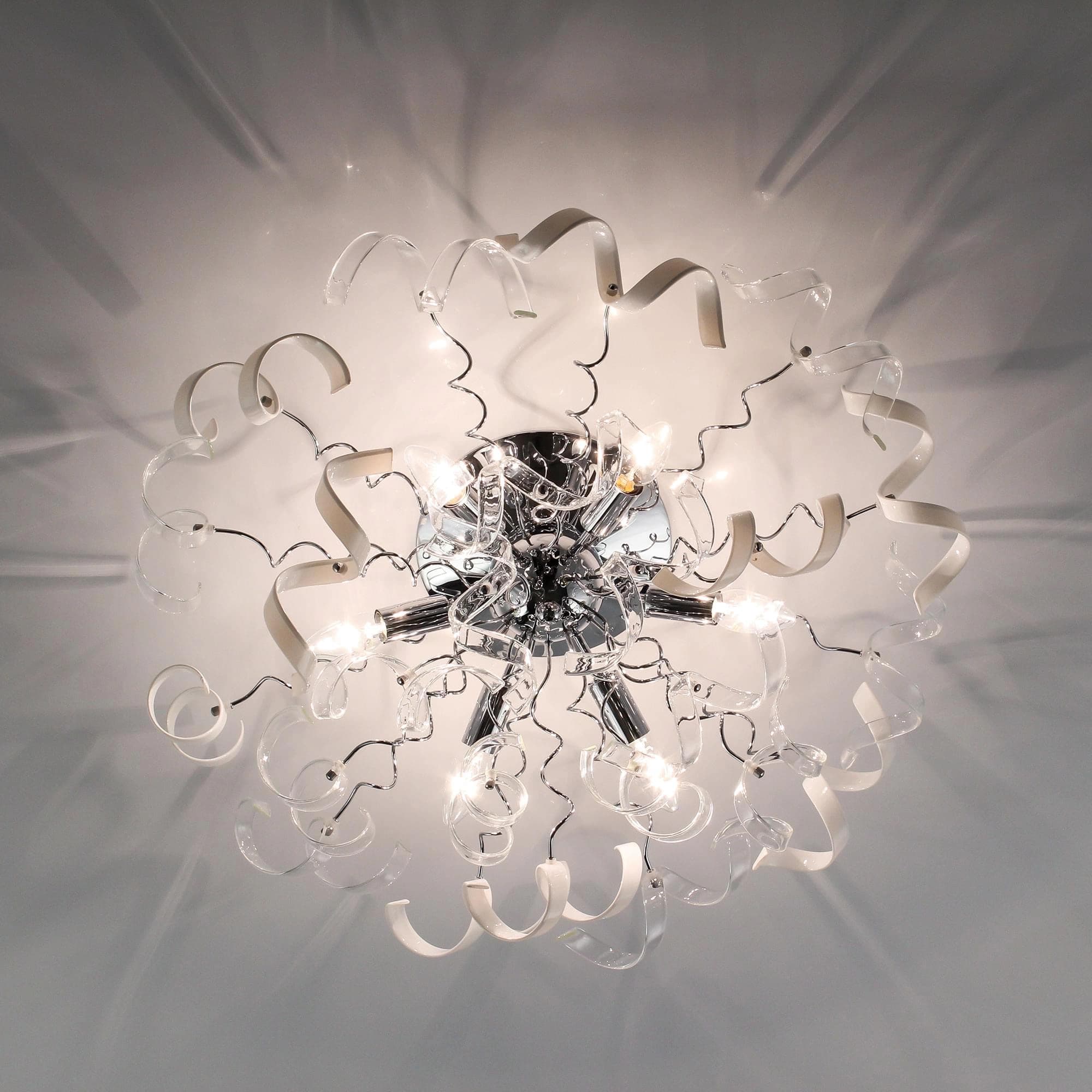 Citilux CL222161 Рандом Хром+Прозр+Бел Светильник Люстра — миниатюра 2