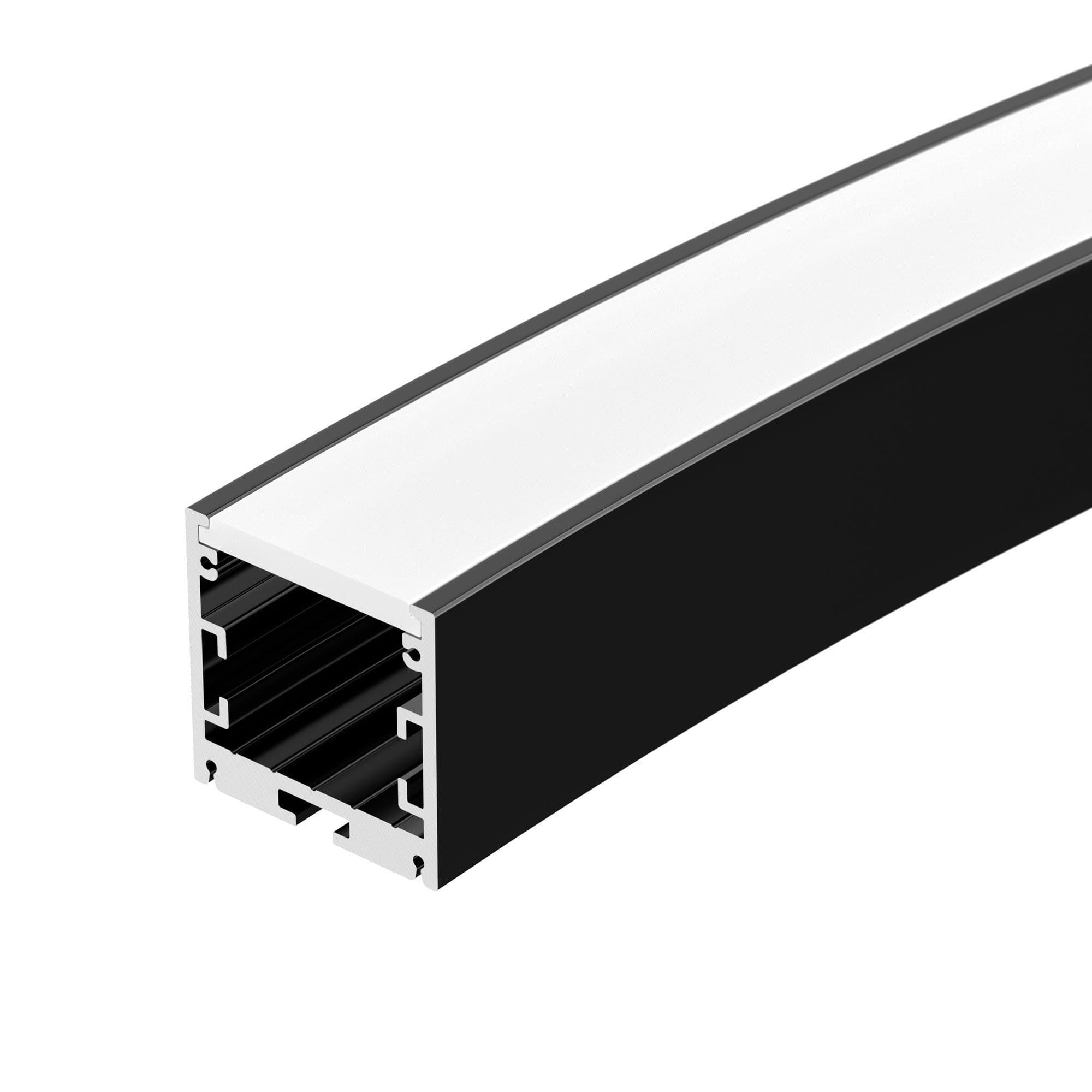 Arlight Профиль SL-ARC-3535-D1500-A90 BLACK (1180мм, дуга 1 из 4) (Алюминий) 025514 — миниатюра 1