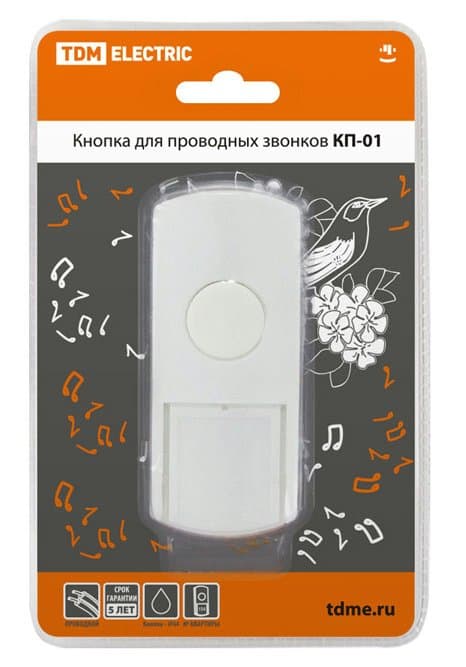 TDM Кнопка КП-01 (для пров. звонков) SQ1901-0019 — миниатюра 2
