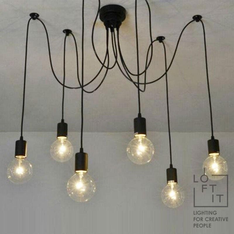 LOFT IT LOFT1162/6 Люстра подвесная 6xE27 max 40W LOFT1162/6, шт — миниатюра 4