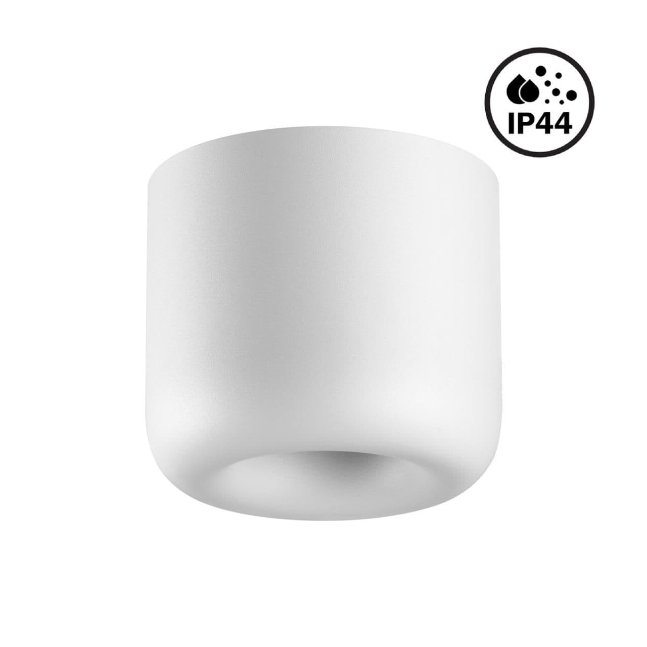 Novotech 359439 OVER NT24 000 белый Светильник накладной влагозащищённый IP44 LED 10W 220-240V 3000K 650Лм LISSE