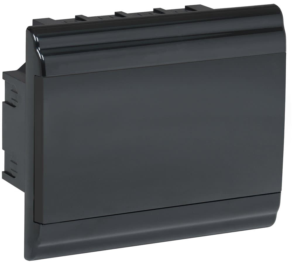 IEK PRIME Корпус пластиковый встраиваемый ЩРВ-П-9 черный IP41