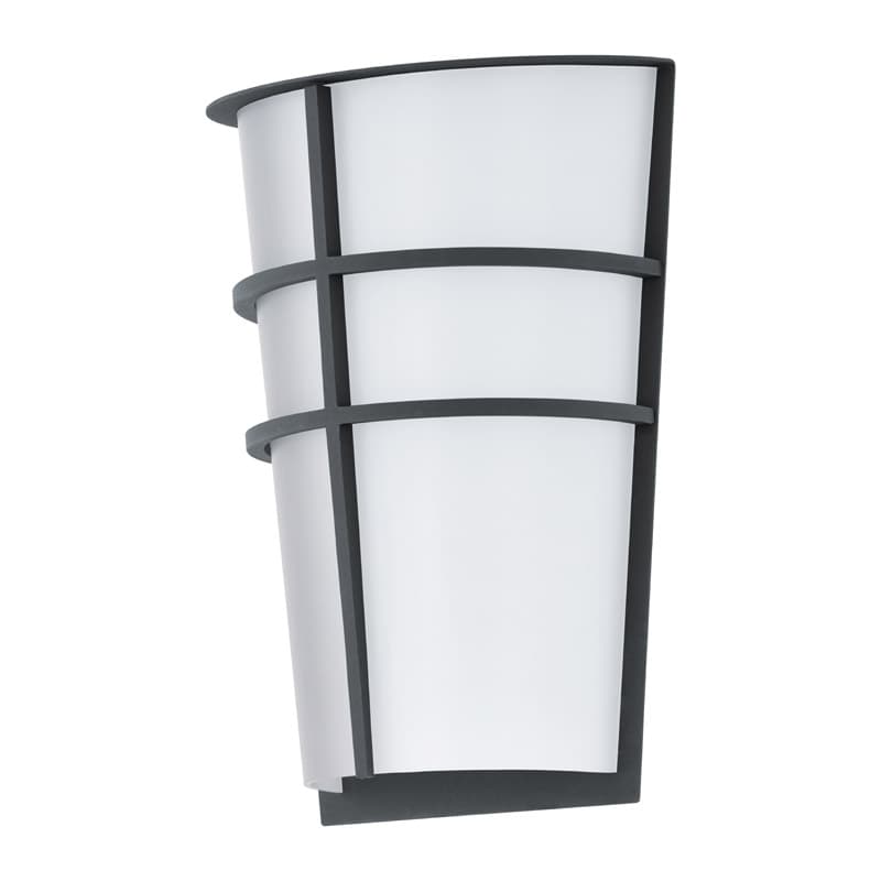 Eglo Светильник LED уличный настенный BREGANZO, 2х2,5W (LED), H250, сталь, антрацит/пластик 94138