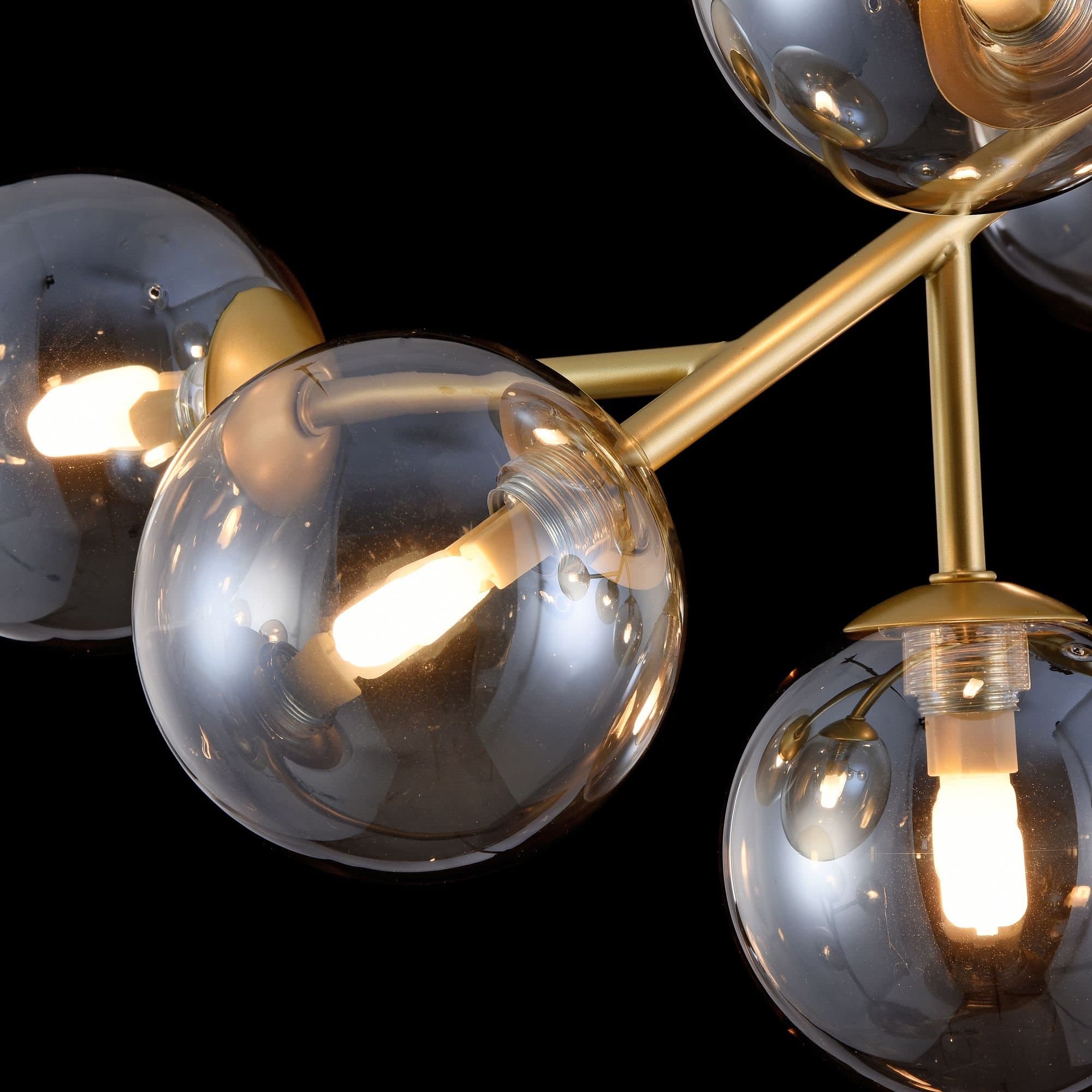 Maytoni Modern Dallas Золото Потолочный светильник 12xG9 28W MOD545PL-12G — миниатюра 5