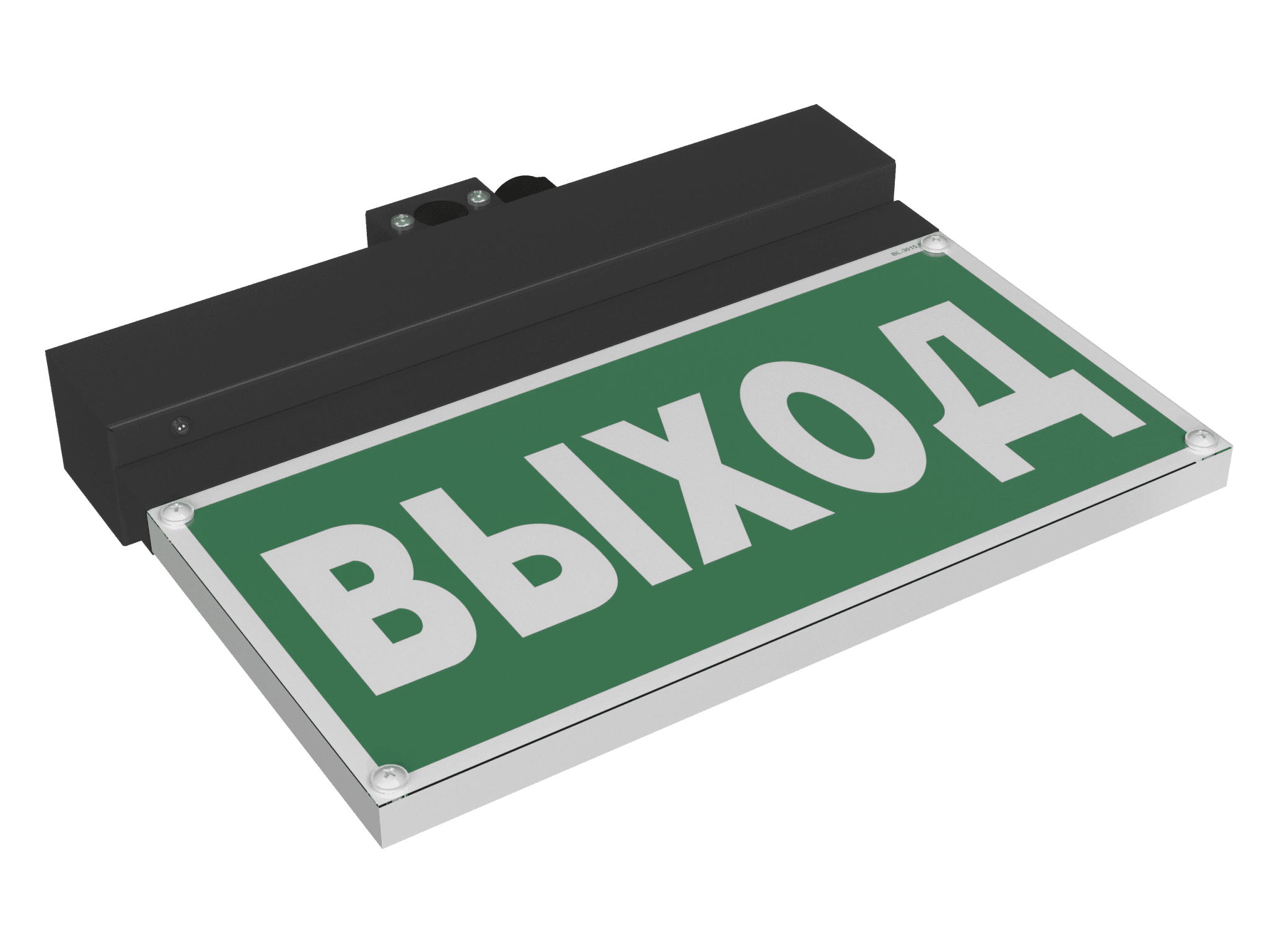 Белый свет Световой указатель BS-NEXTRINO-73-S1-INEXI3 Black a15515 — миниатюра 2