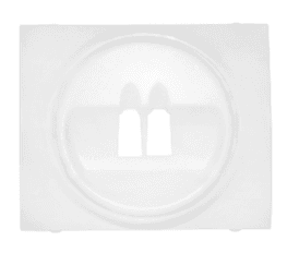 Legrand Galea Life Белый Накладка аудиорозетки 1-ой 771000 — миниатюра 2