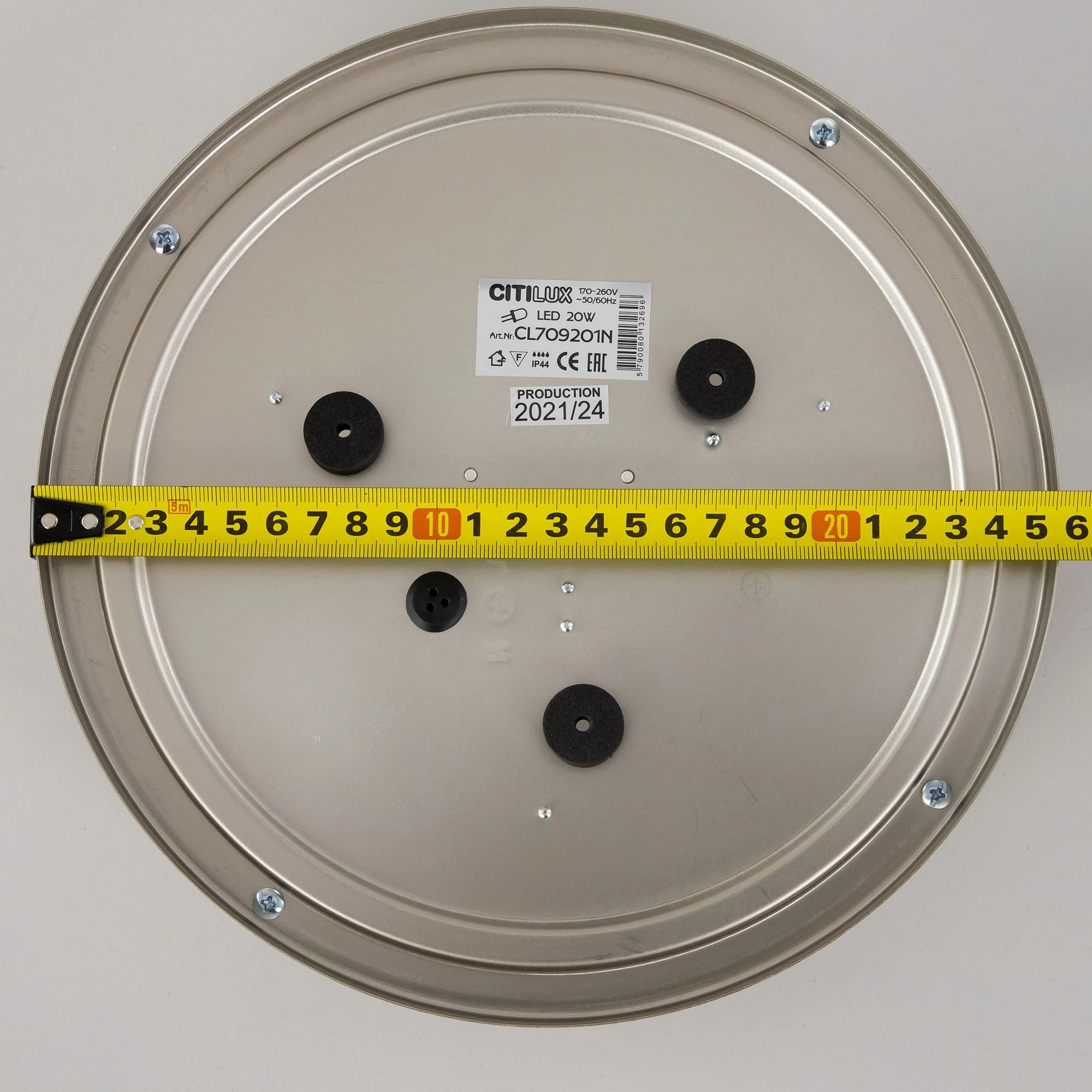 Citilux CL709201N Бостон Хром матовый Светильник накладной LED 20W*4000K — миниатюра 15
